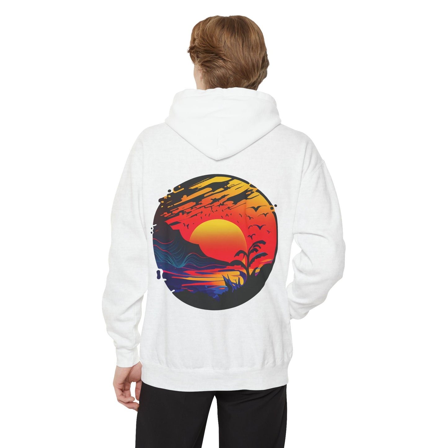 Sunset Serenity Cloud Hoodie