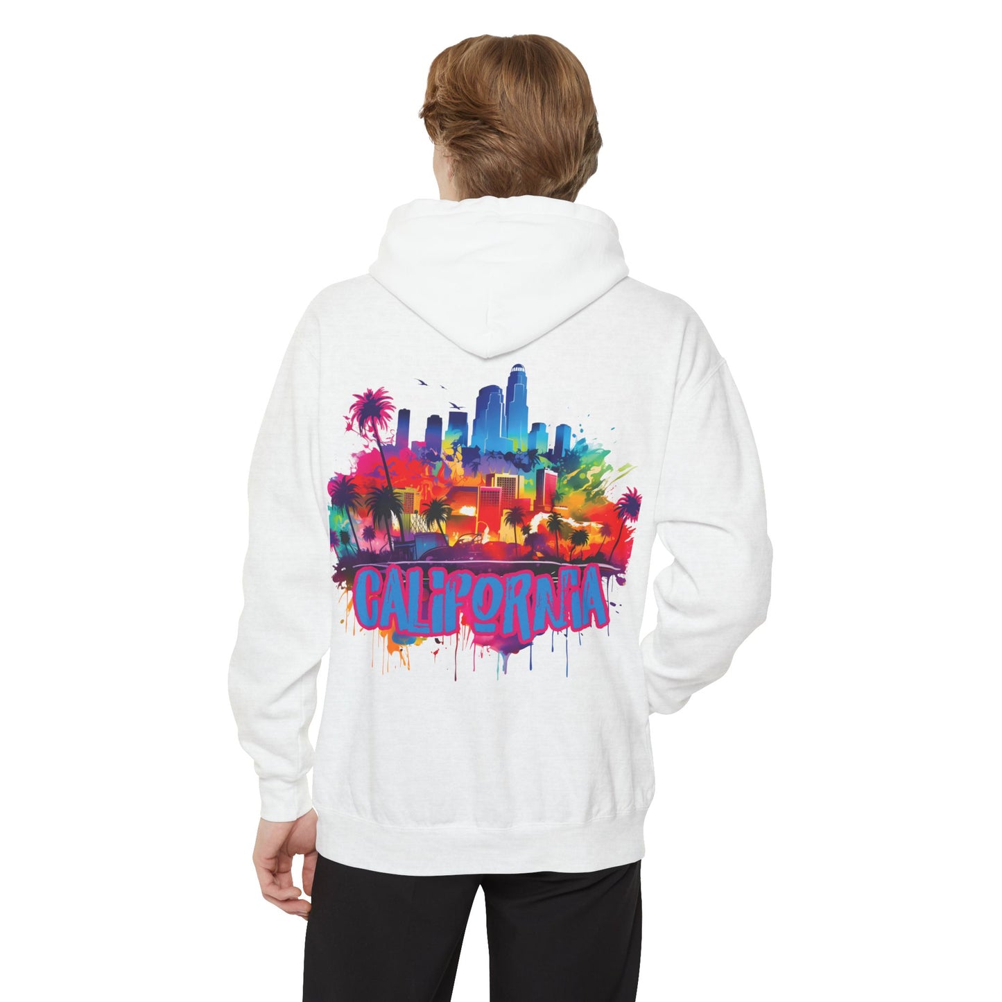 California Cityscape Cloud Hoodie