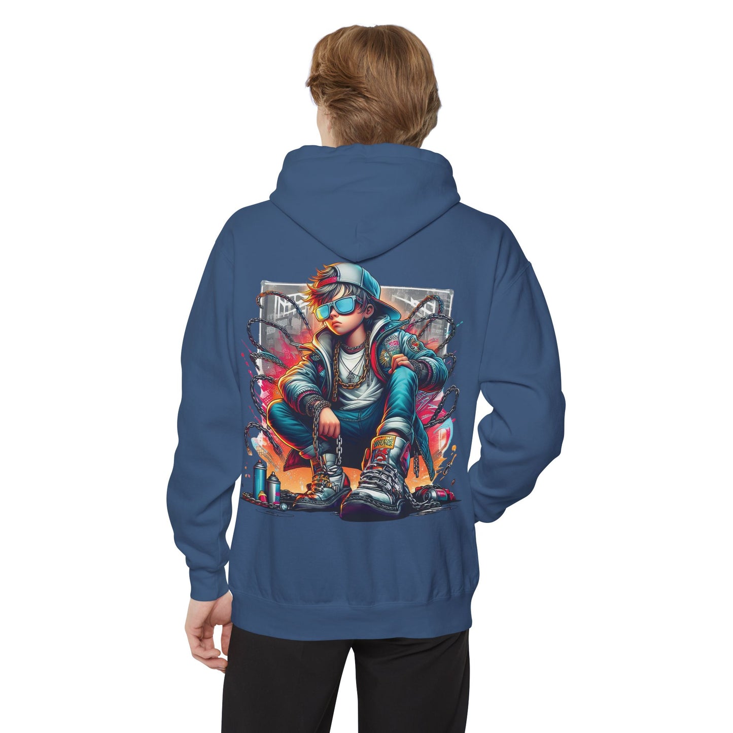 Urban Graffiti King Cloud Hoodie