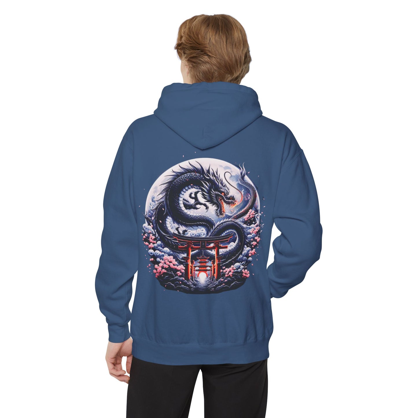 Lunar Dragon Sanctuary Cloud Hoodie