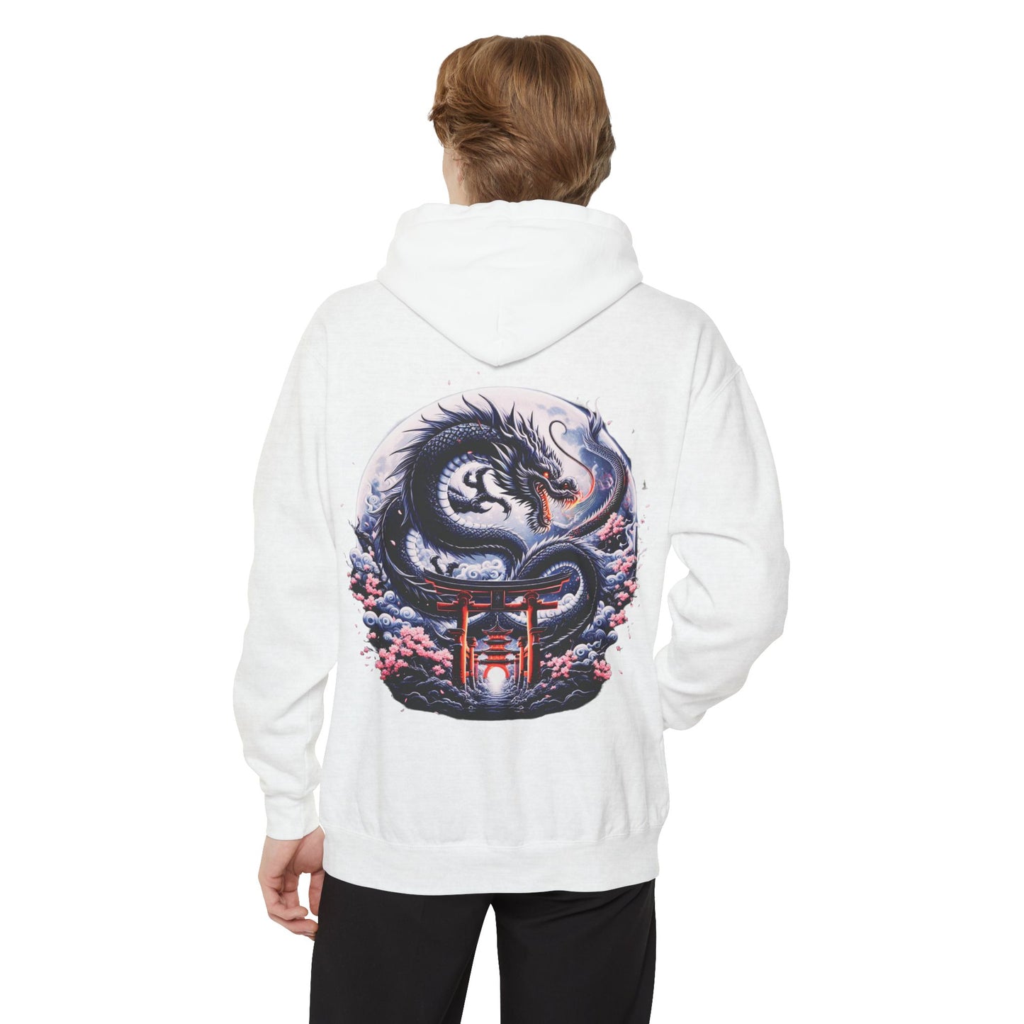 Lunar Dragon Sanctuary Cloud Hoodie