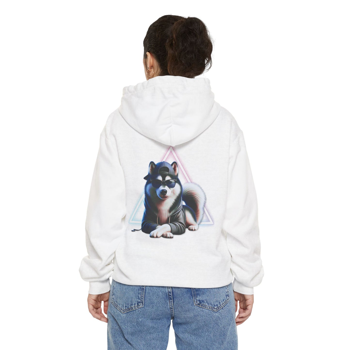 Neon Paws Cloud Hoodie