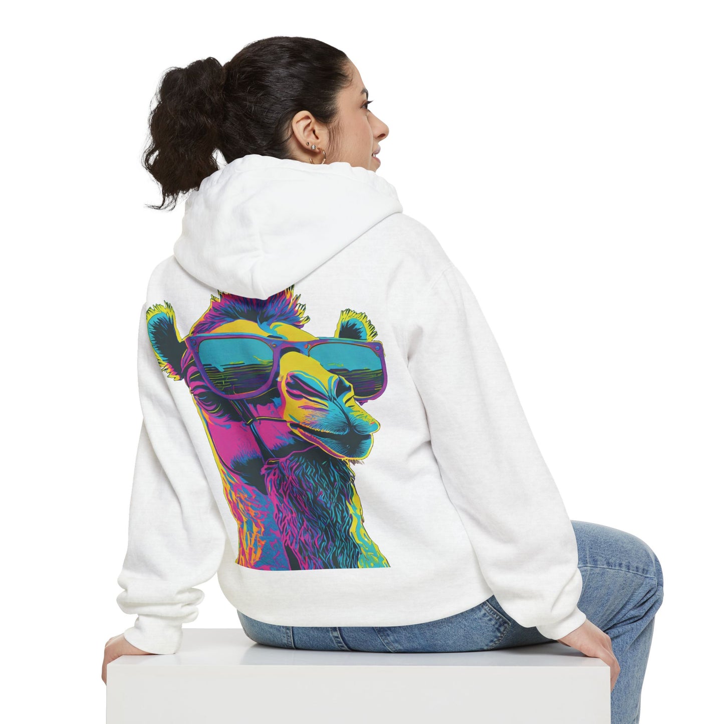 Chill Out Llama Cloud Hoodie
