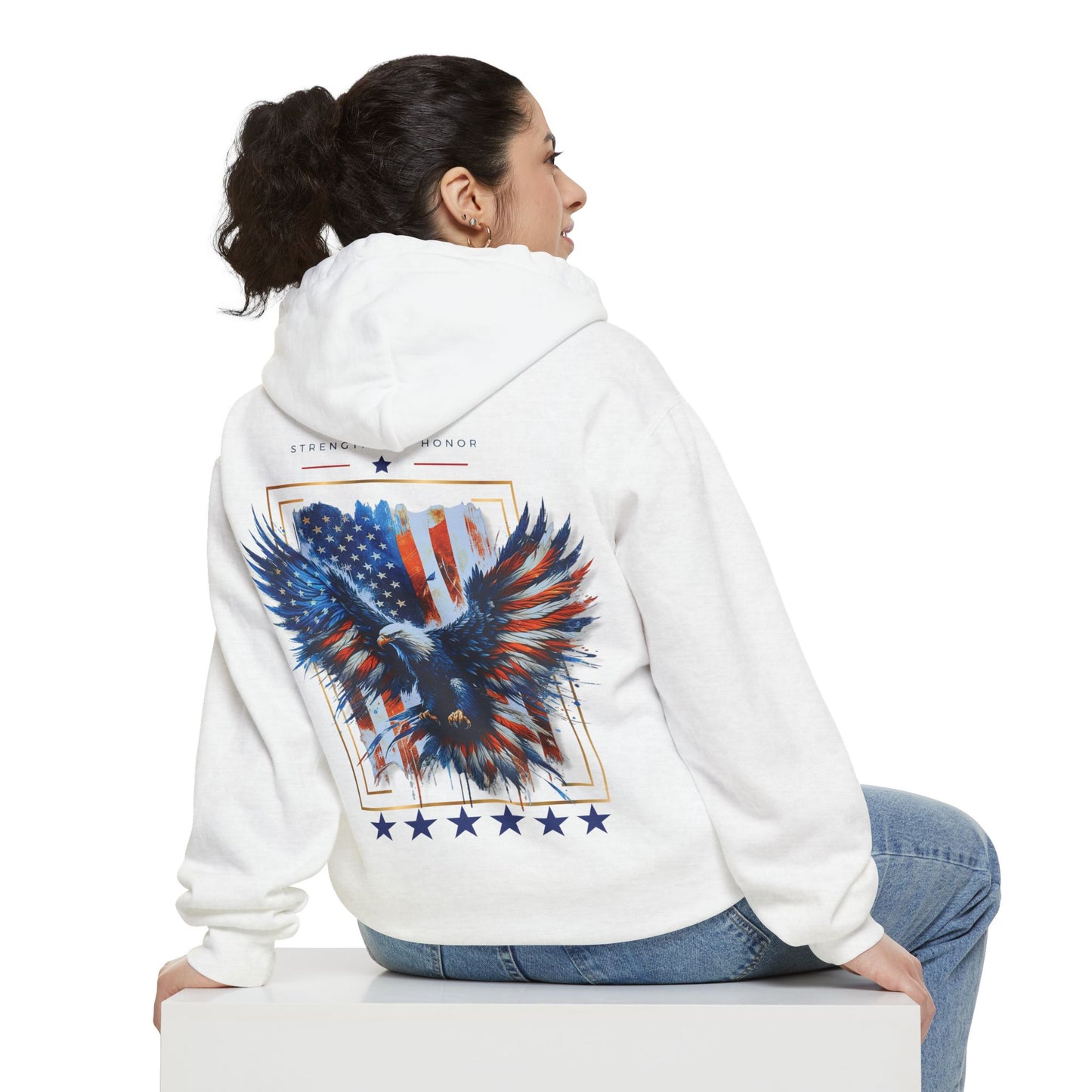 Strength And Honor Cloud Hoodie