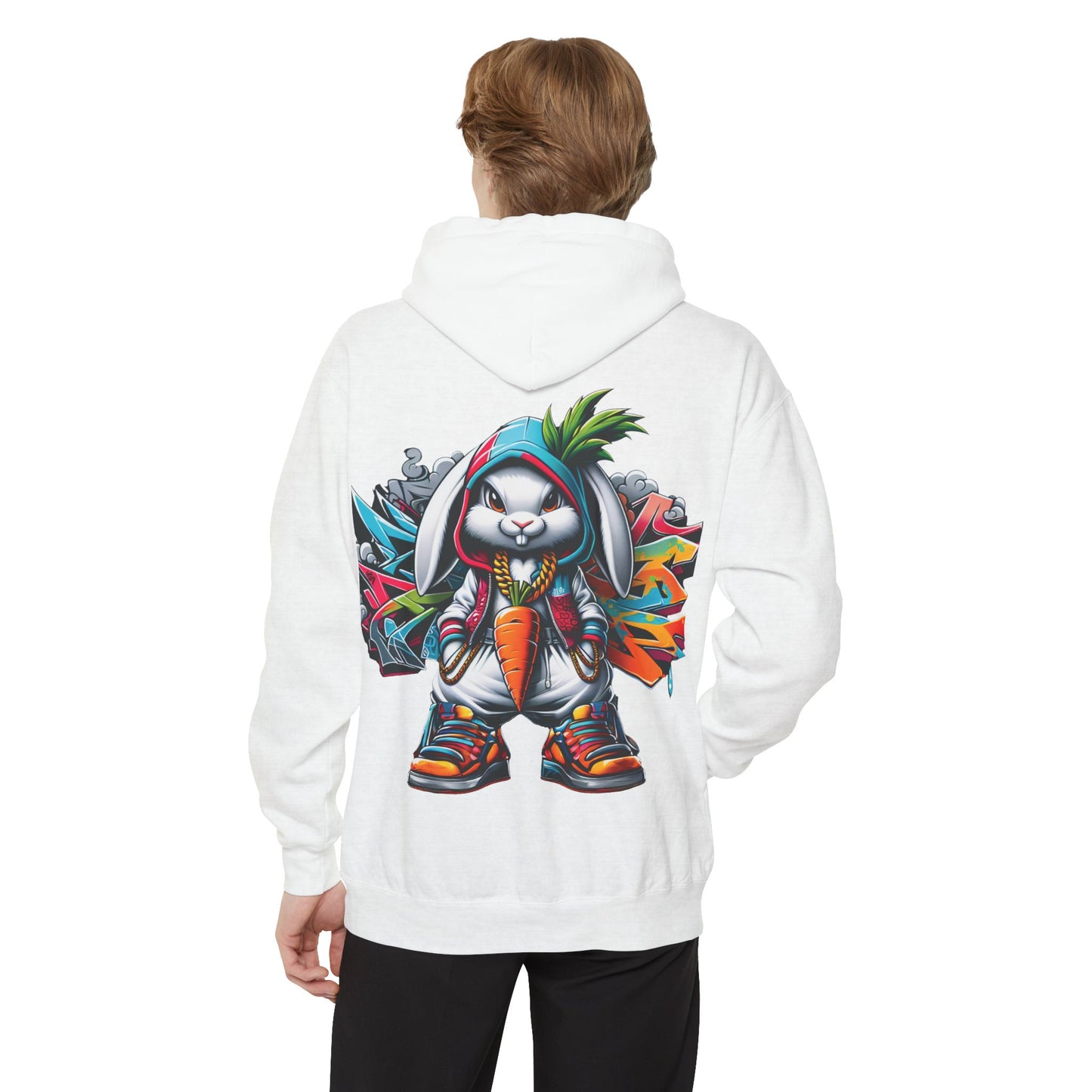 Graffiti Bunny Cloud Hoodie