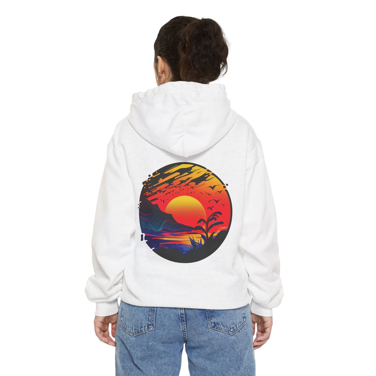 Sunset Serenity Cloud Hoodie