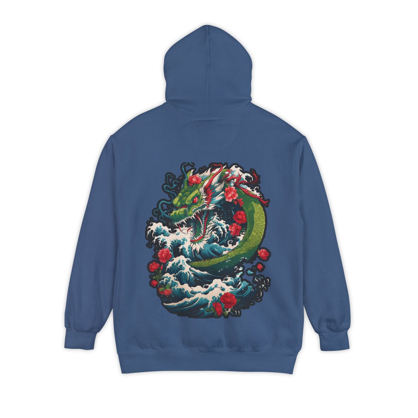 Japanese Dragon Cloud Hoodie