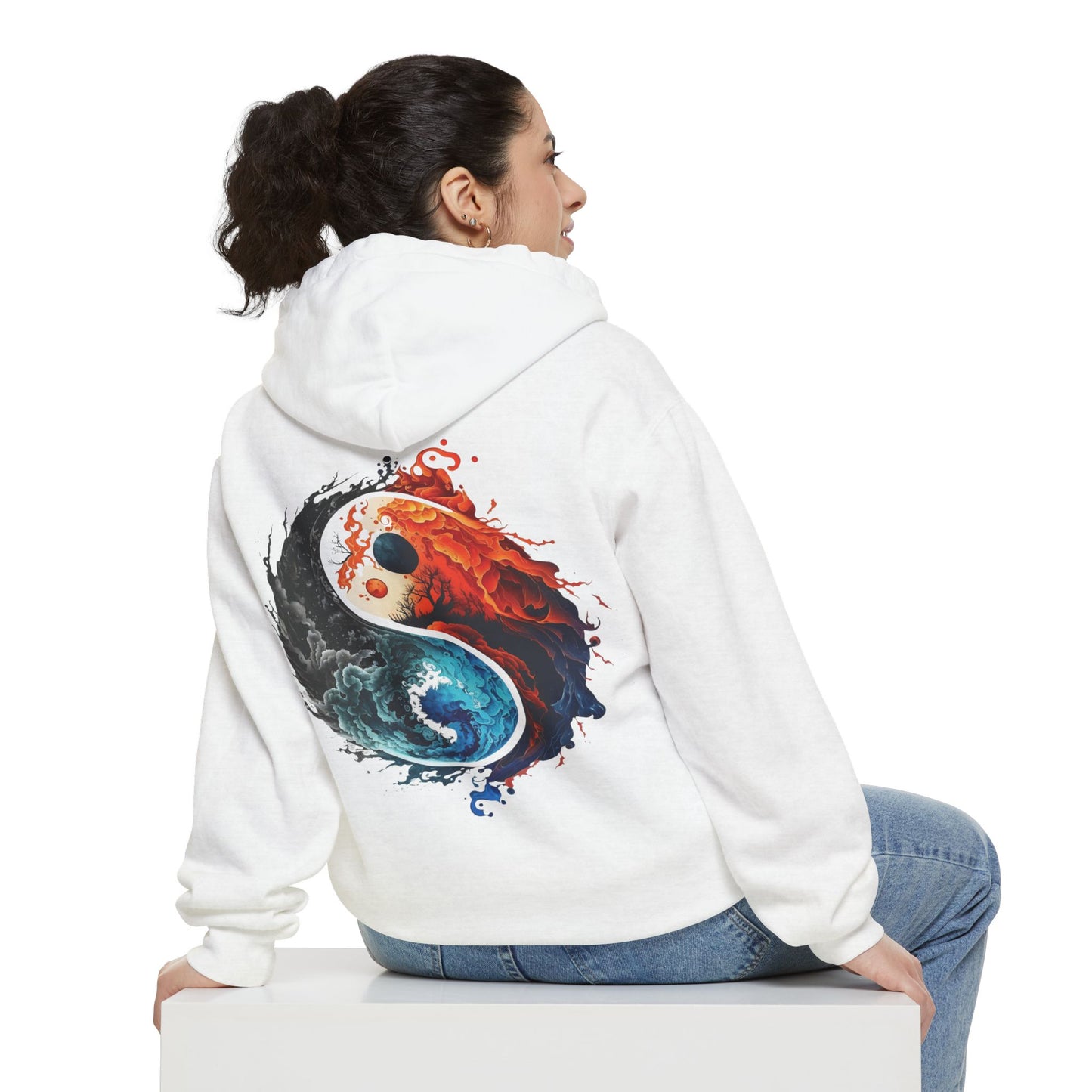 Cosmic Balance Cloud Hoodie