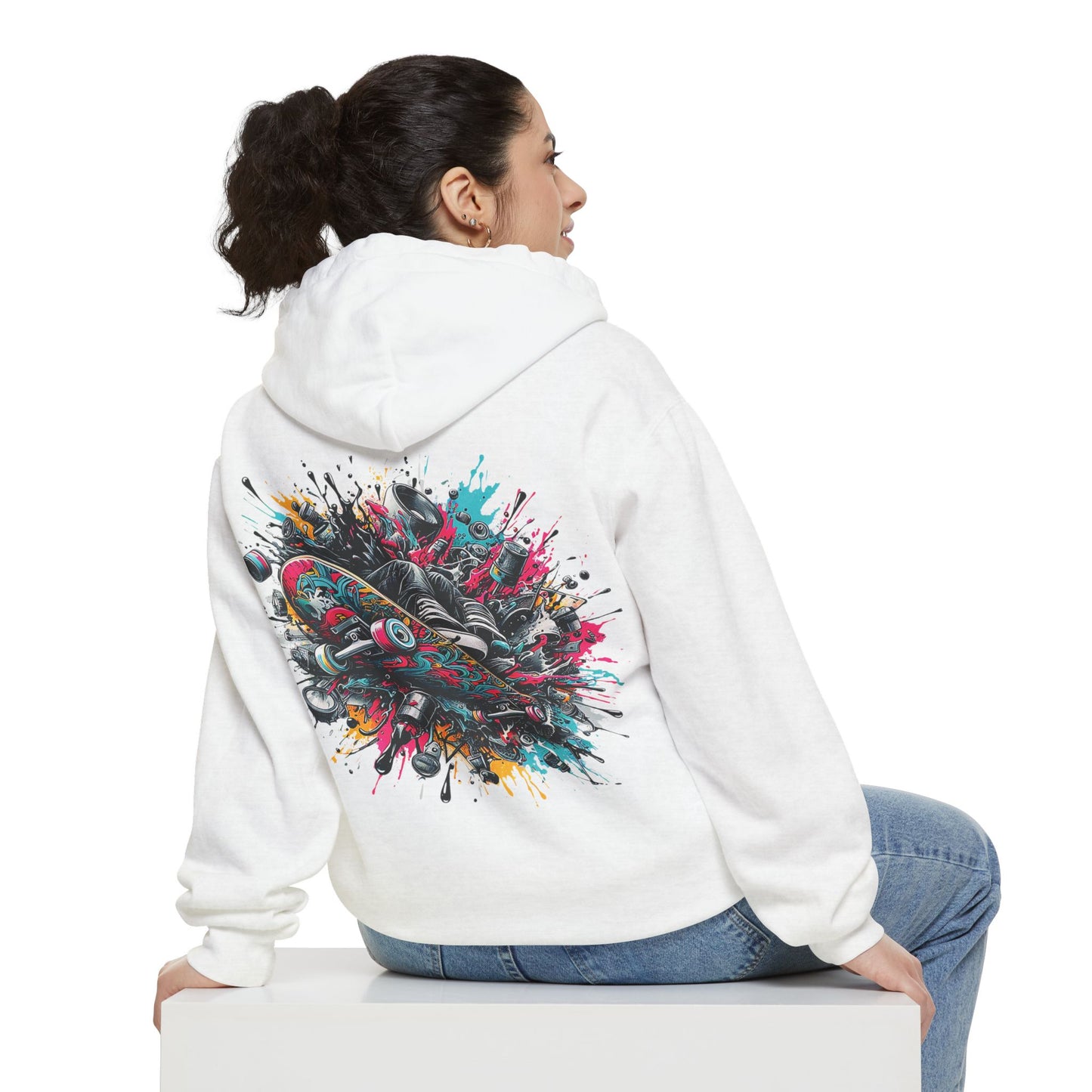 Skate Splash Cloud Hoodie