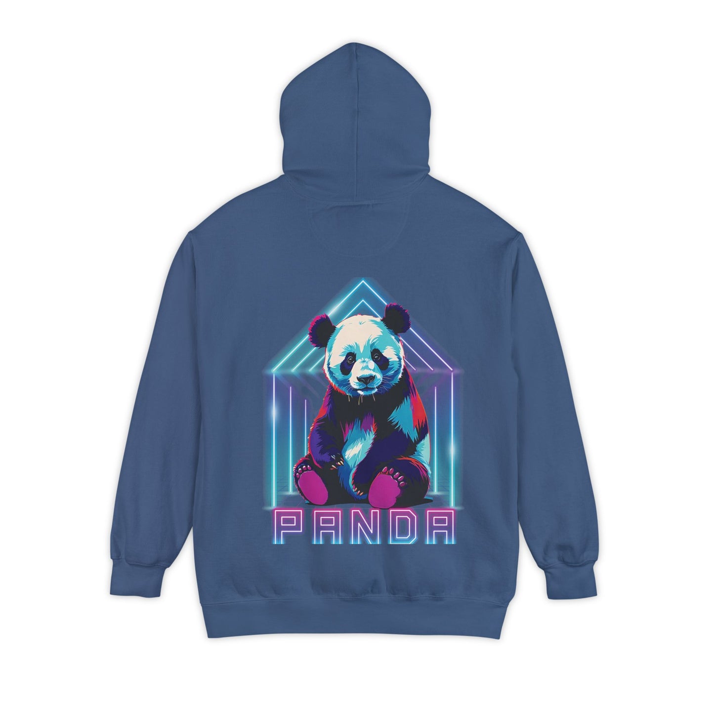 Neon Panda Cloud Hoodie