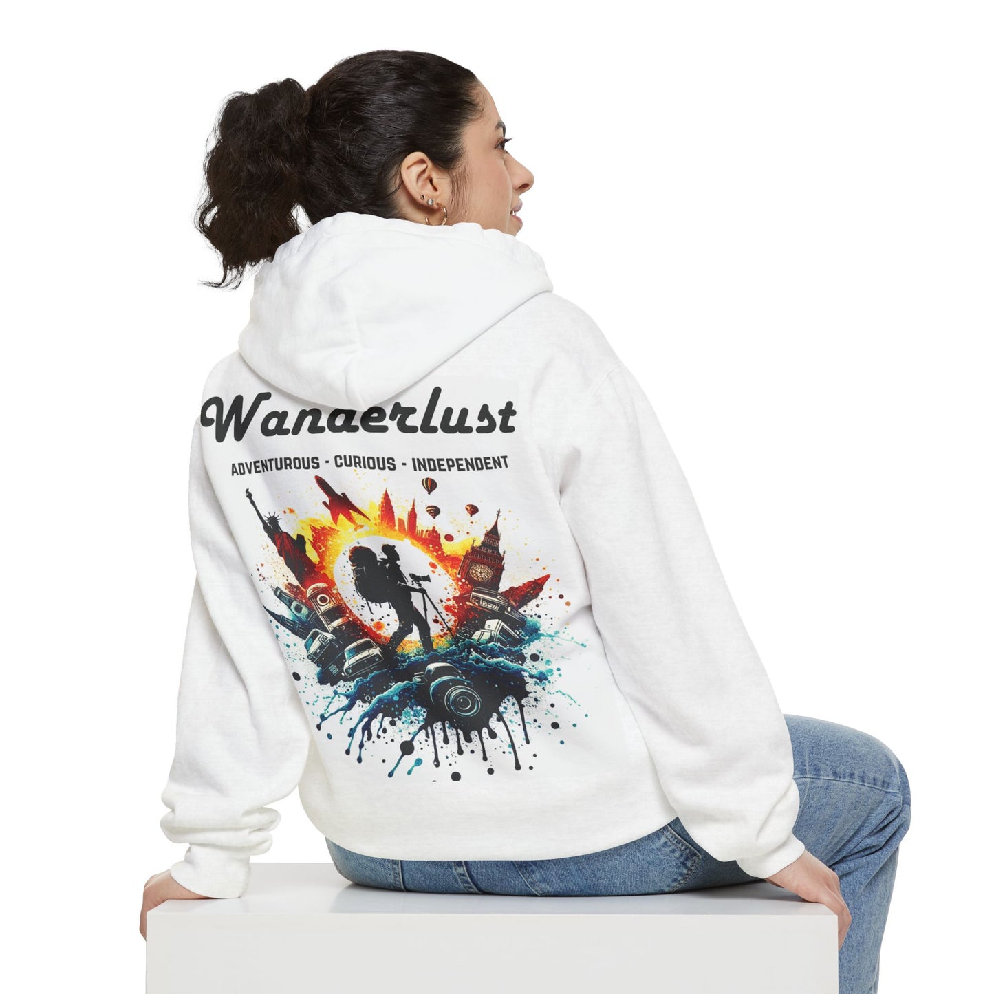 Wanderlust Chronicles Cloud Hoodie
