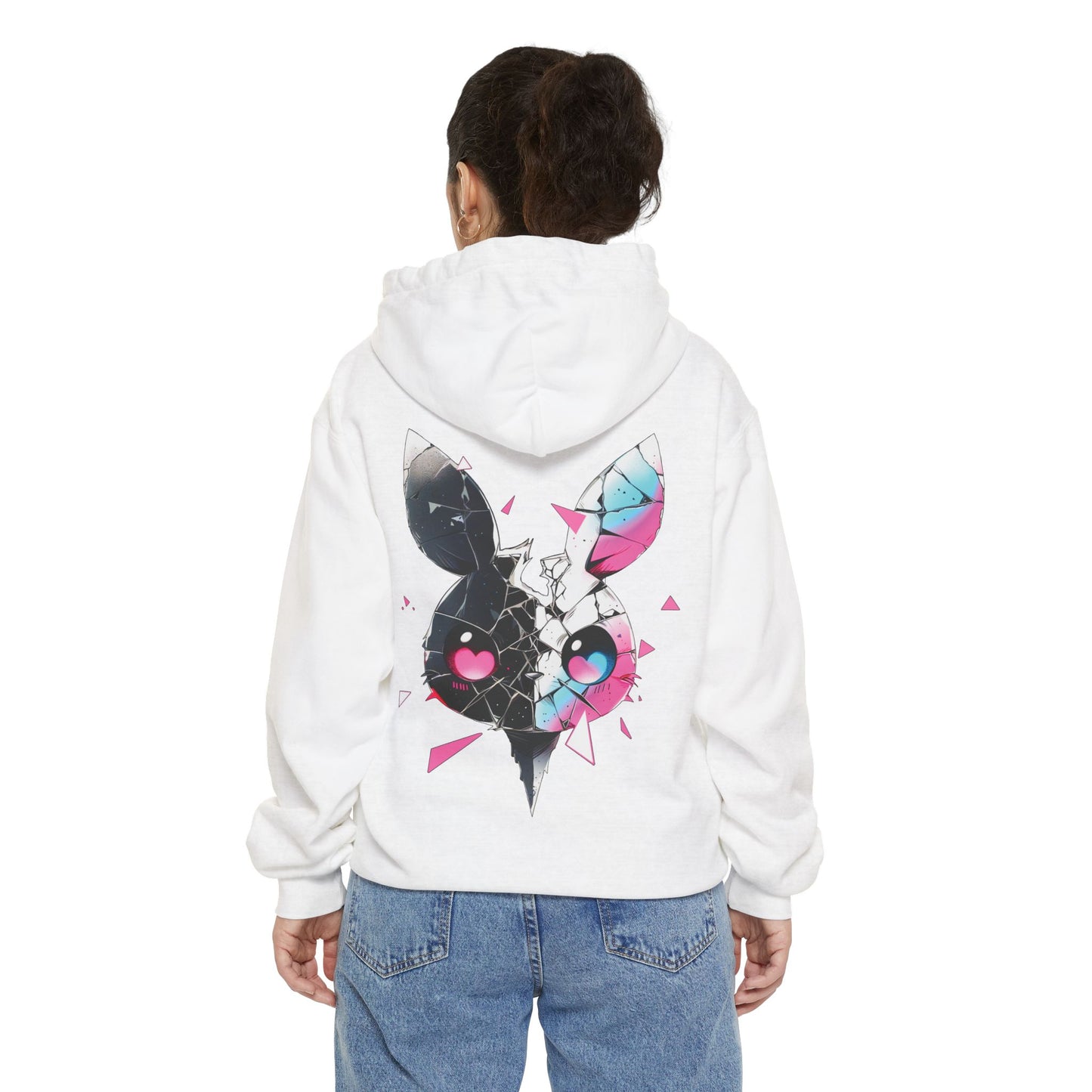 Shattered Bunny Cloud Hoodie