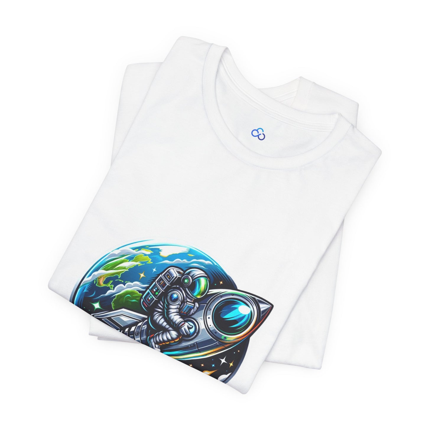 Cosmic Rocket Ride Cloud Tshirt