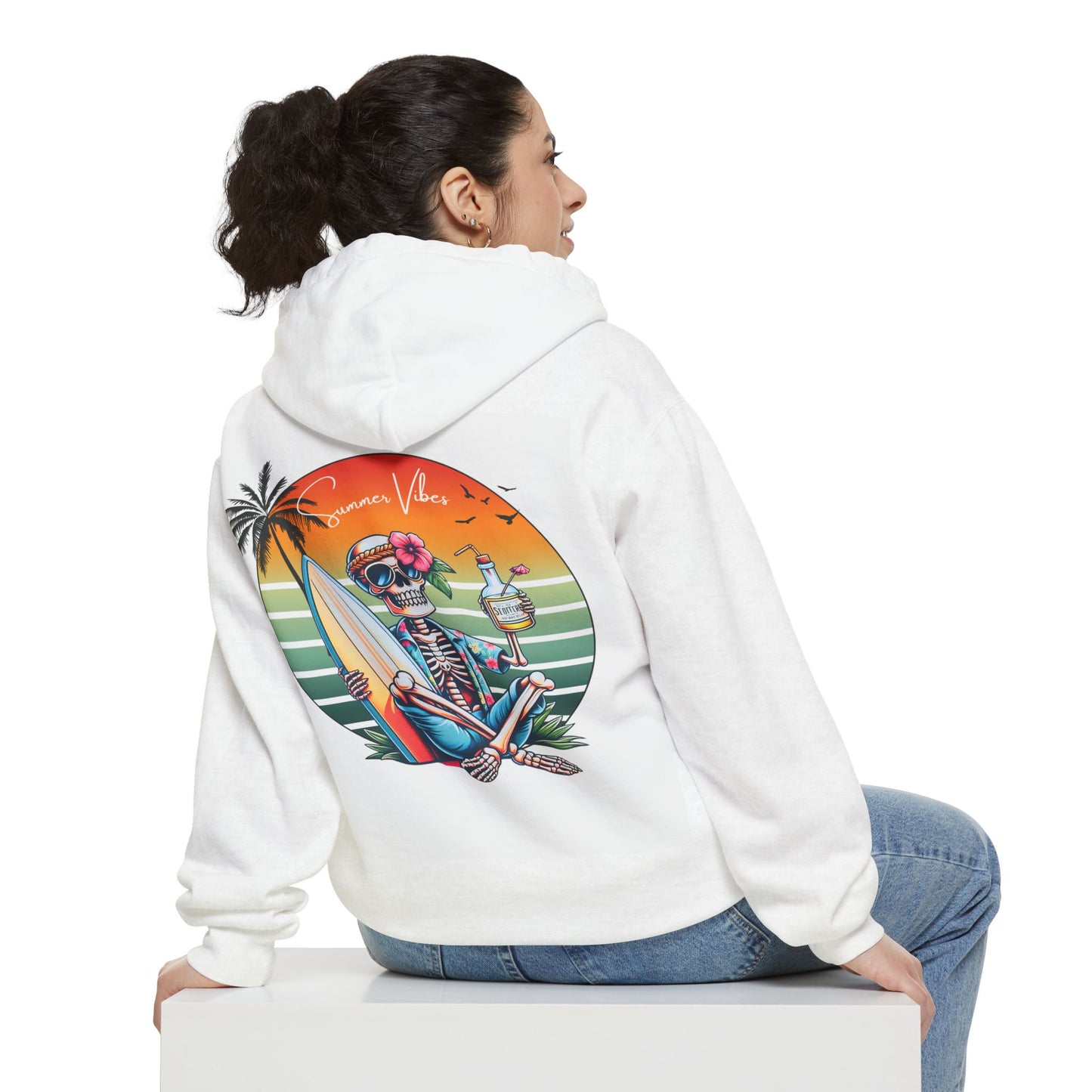 Skelly Summer Vibes Cloud Hoodie