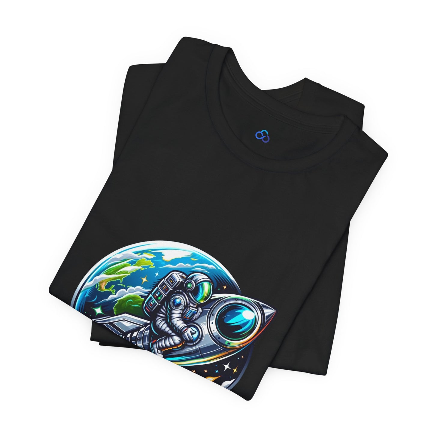 Cosmic Rocket Ride Cloud Tshirt