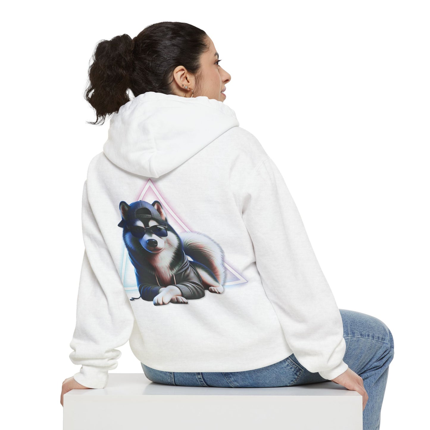 Neon Paws Cloud Hoodie