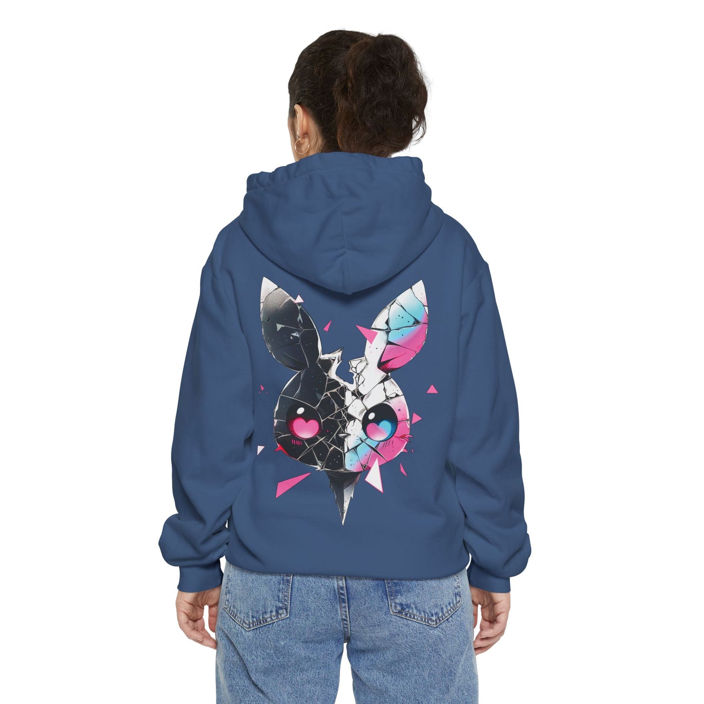 Shattered Bunny Cloud Hoodie