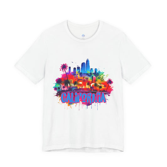 California Cityscape Cloud Tshirt