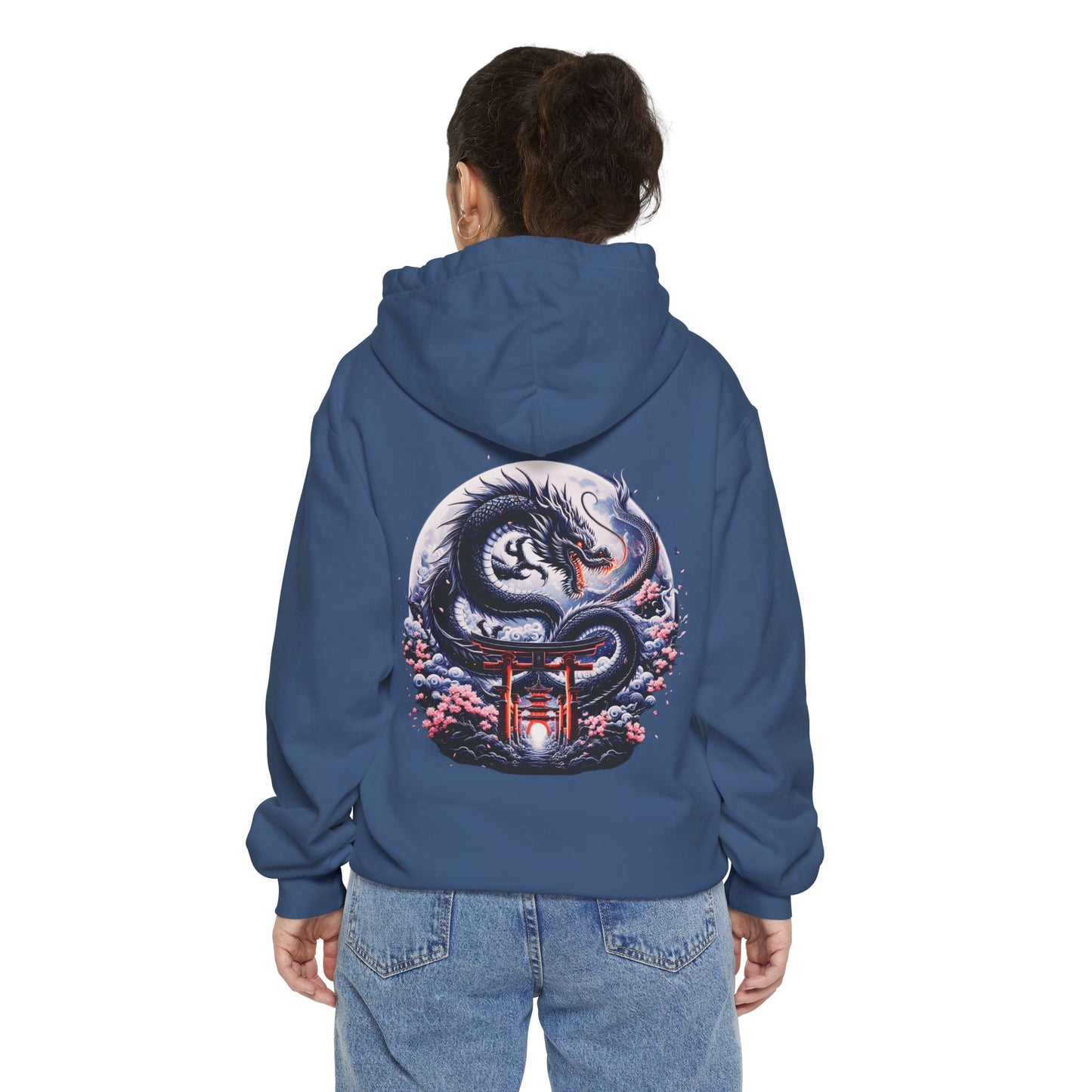 Lunar Dragon Sanctuary Cloud Hoodie