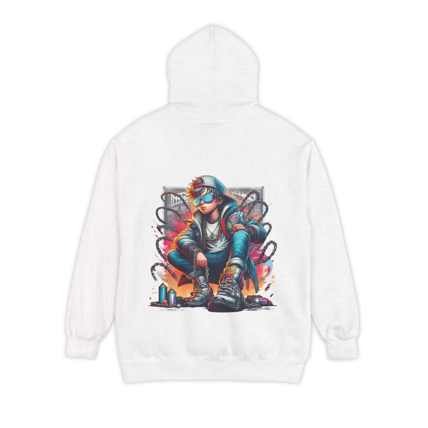 Urban Graffiti King Cloud Hoodie