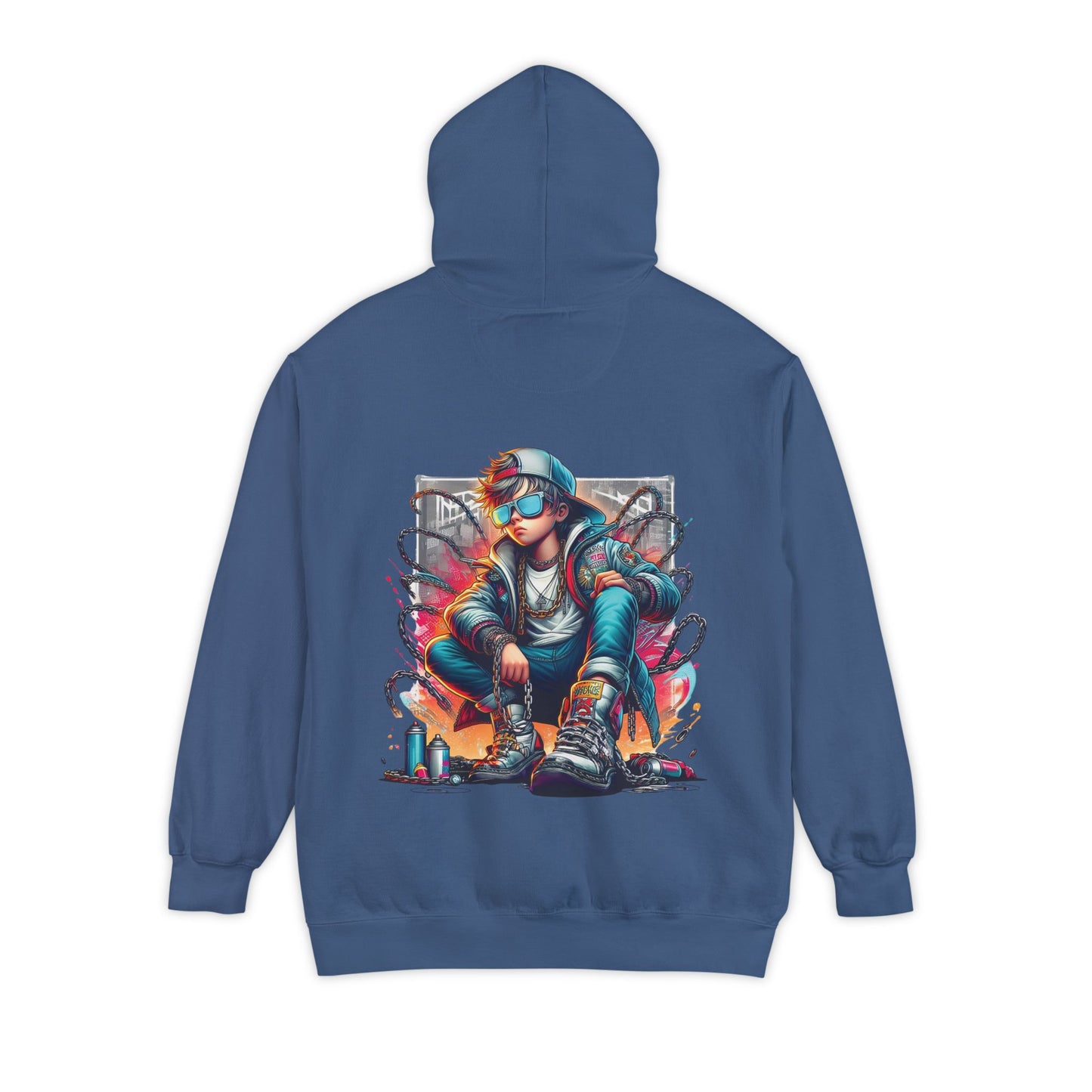 Urban Graffiti King Cloud Hoodie