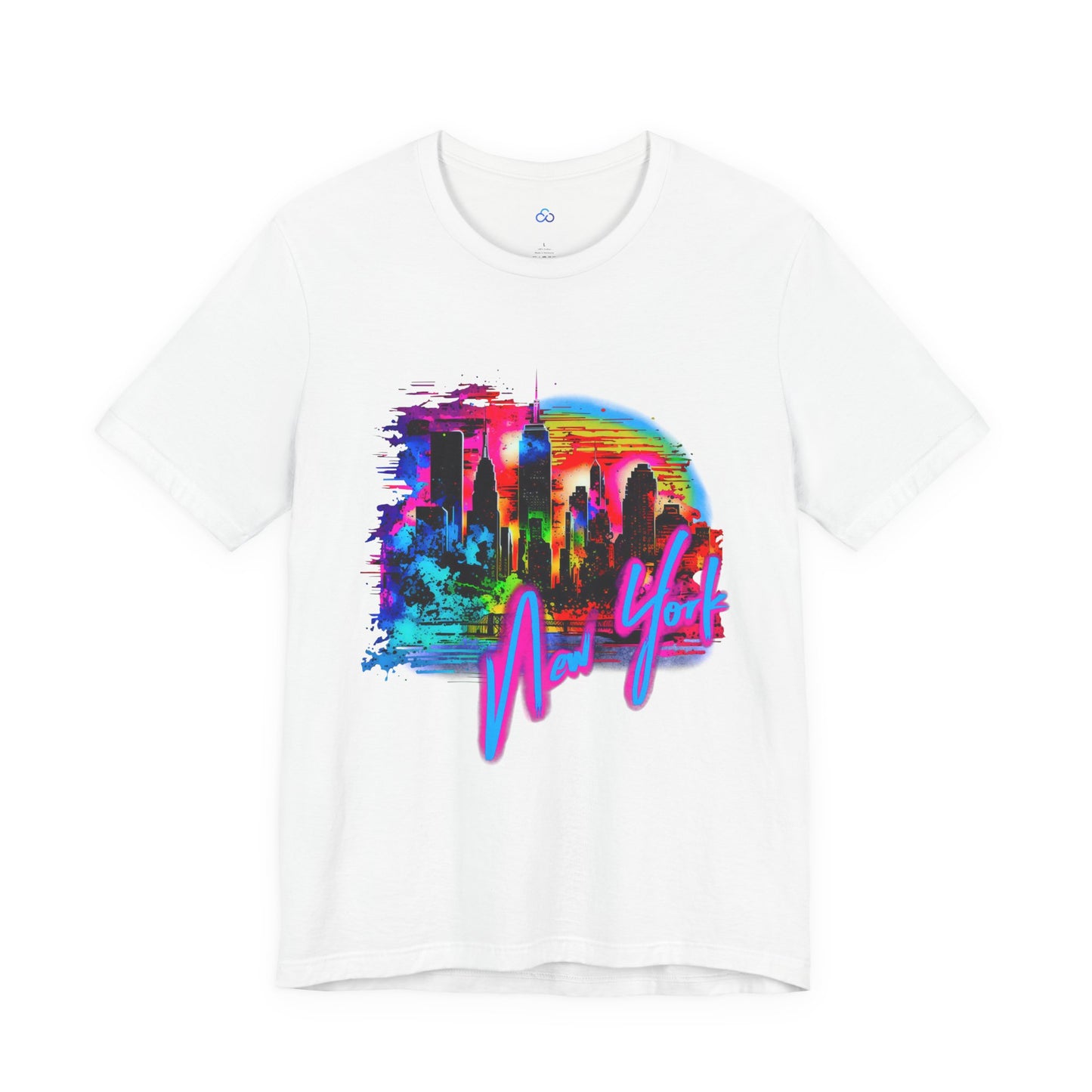 New York Cityscape Cloud Tshirt