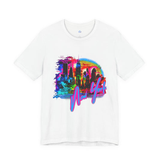 New York Cityscape Cloud Tshirt