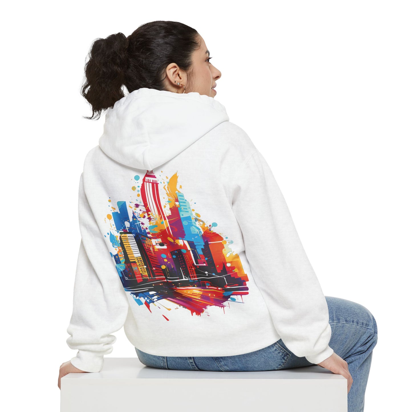 Vivid City Vibe Cloud Hoodie