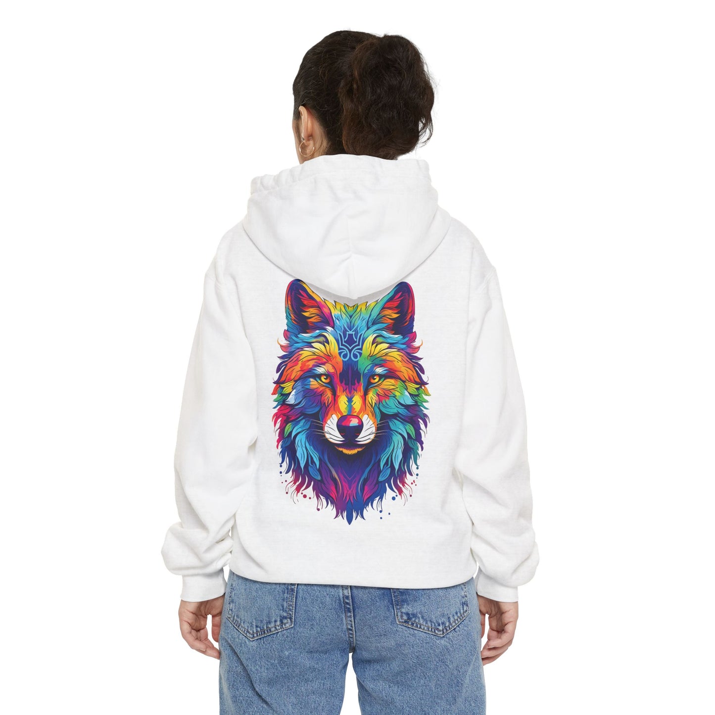 Spectral Wolf Cloud Hoodie