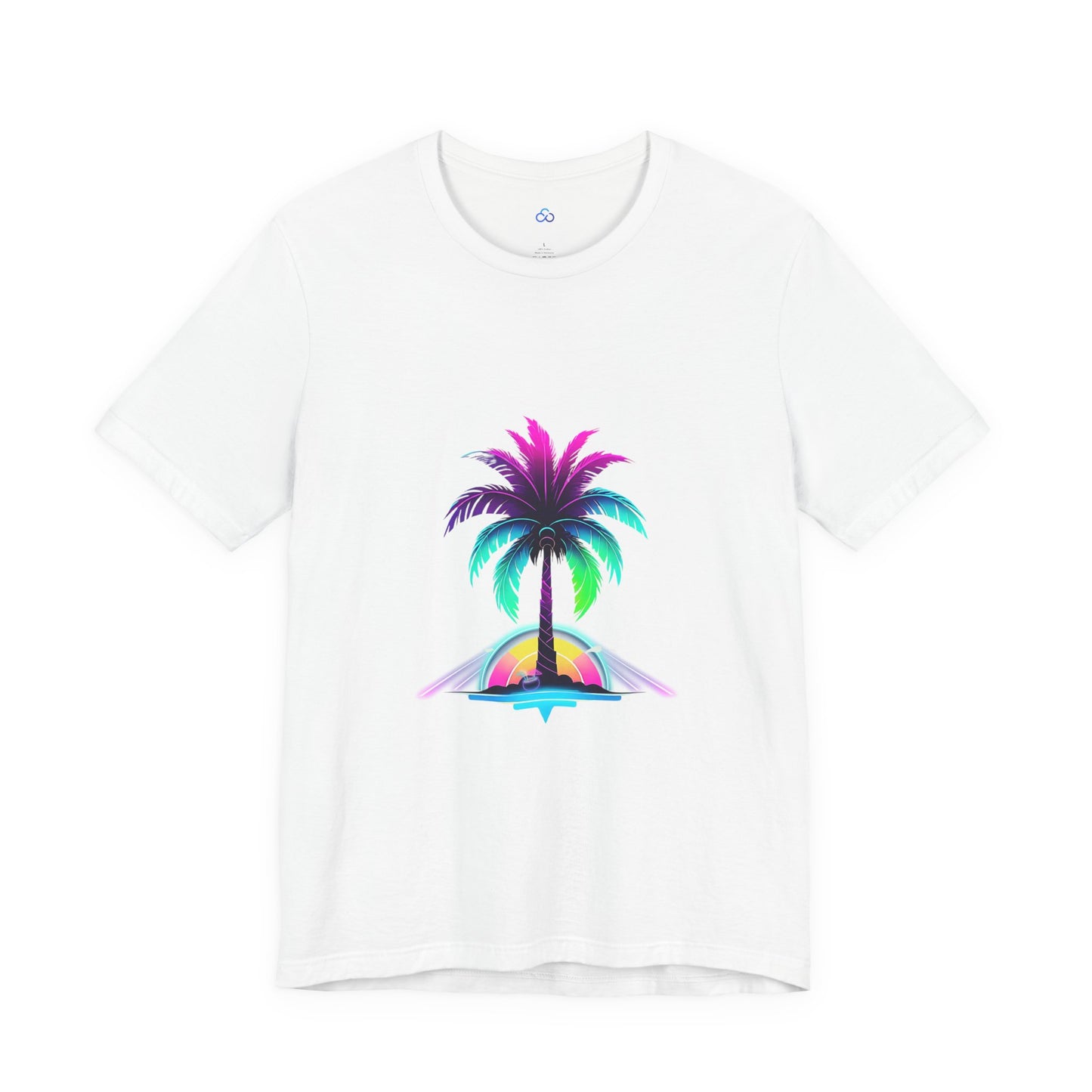 Neon Palm Tree Cloud Tshirt