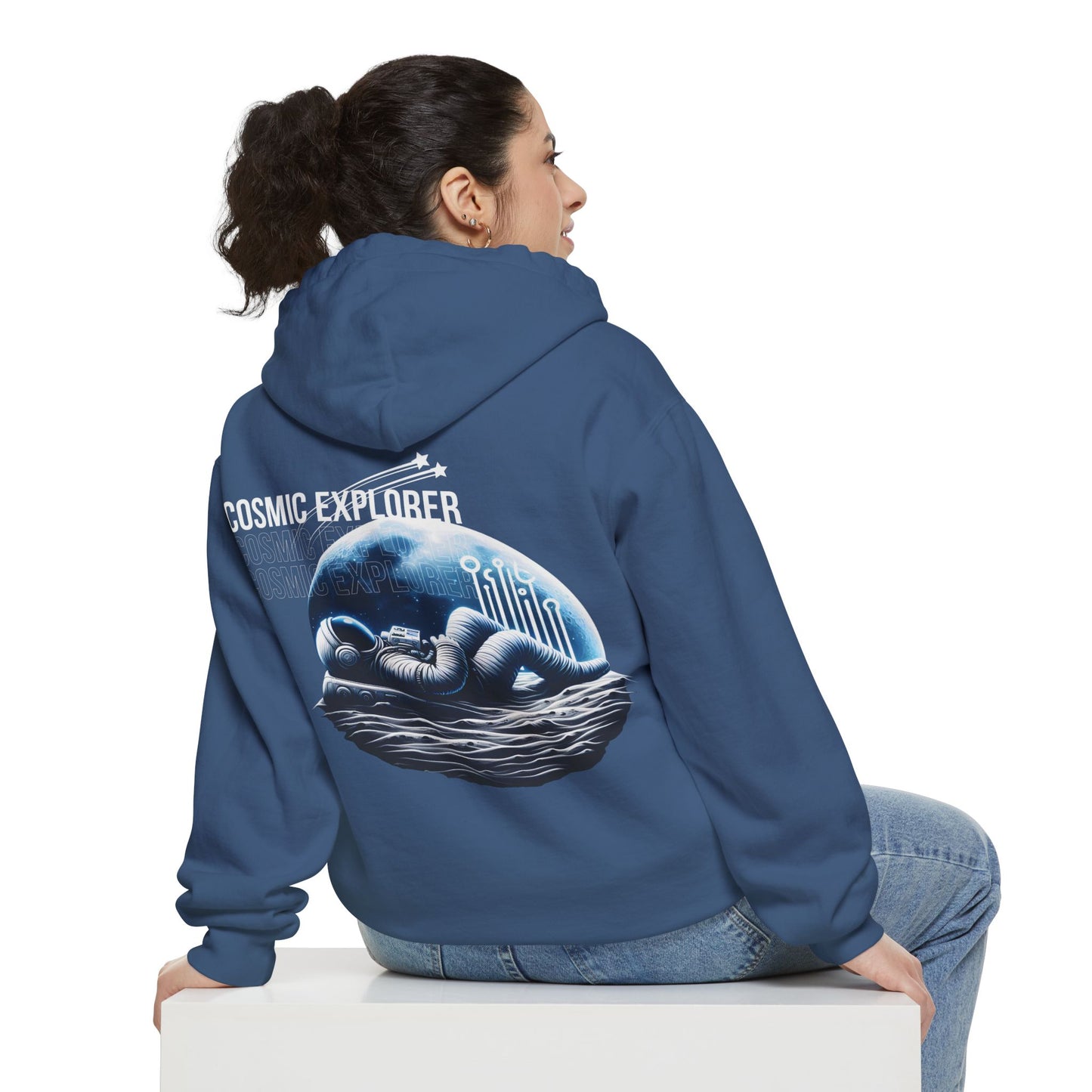 Cosmic Explorer Cloud Hoodie