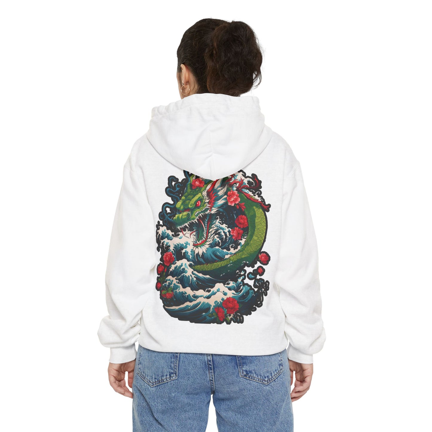 Japanese Dragon Cloud Hoodie