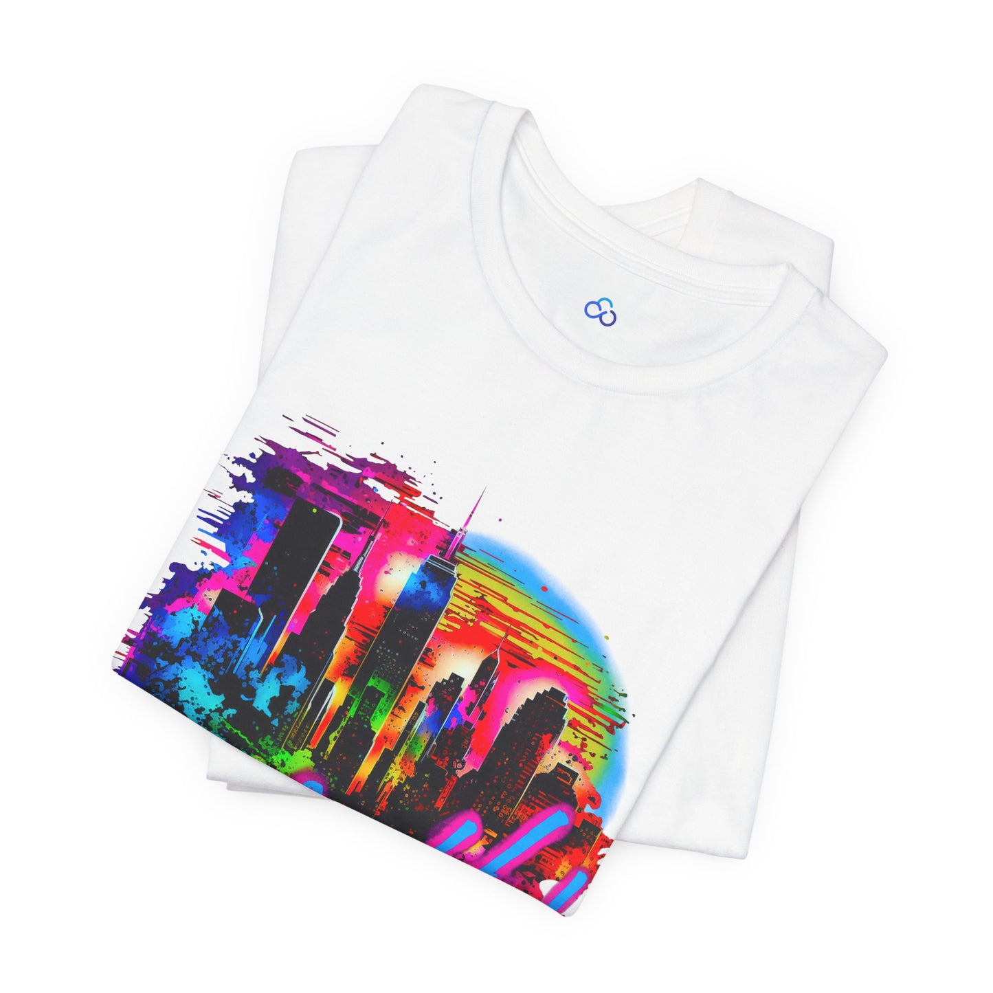 New York Cityscape Cloud Tshirt
