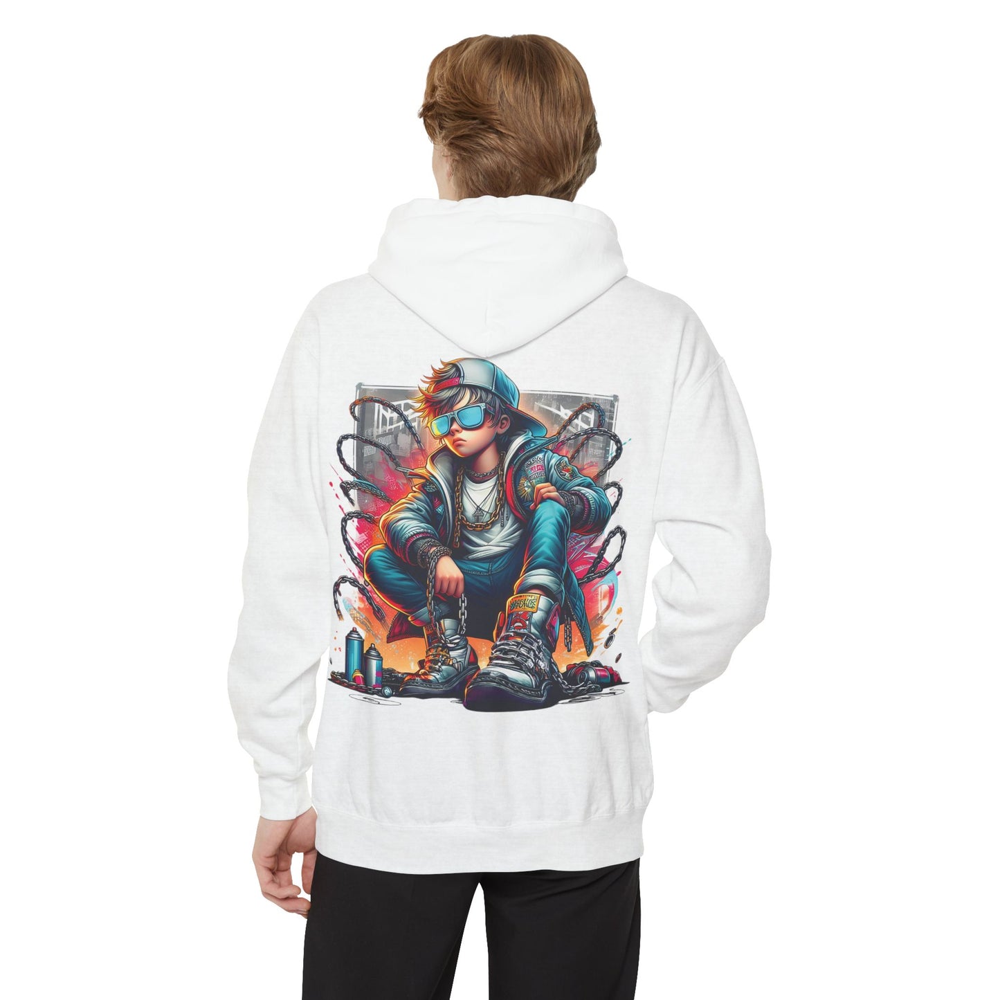 Urban Graffiti King Cloud Hoodie