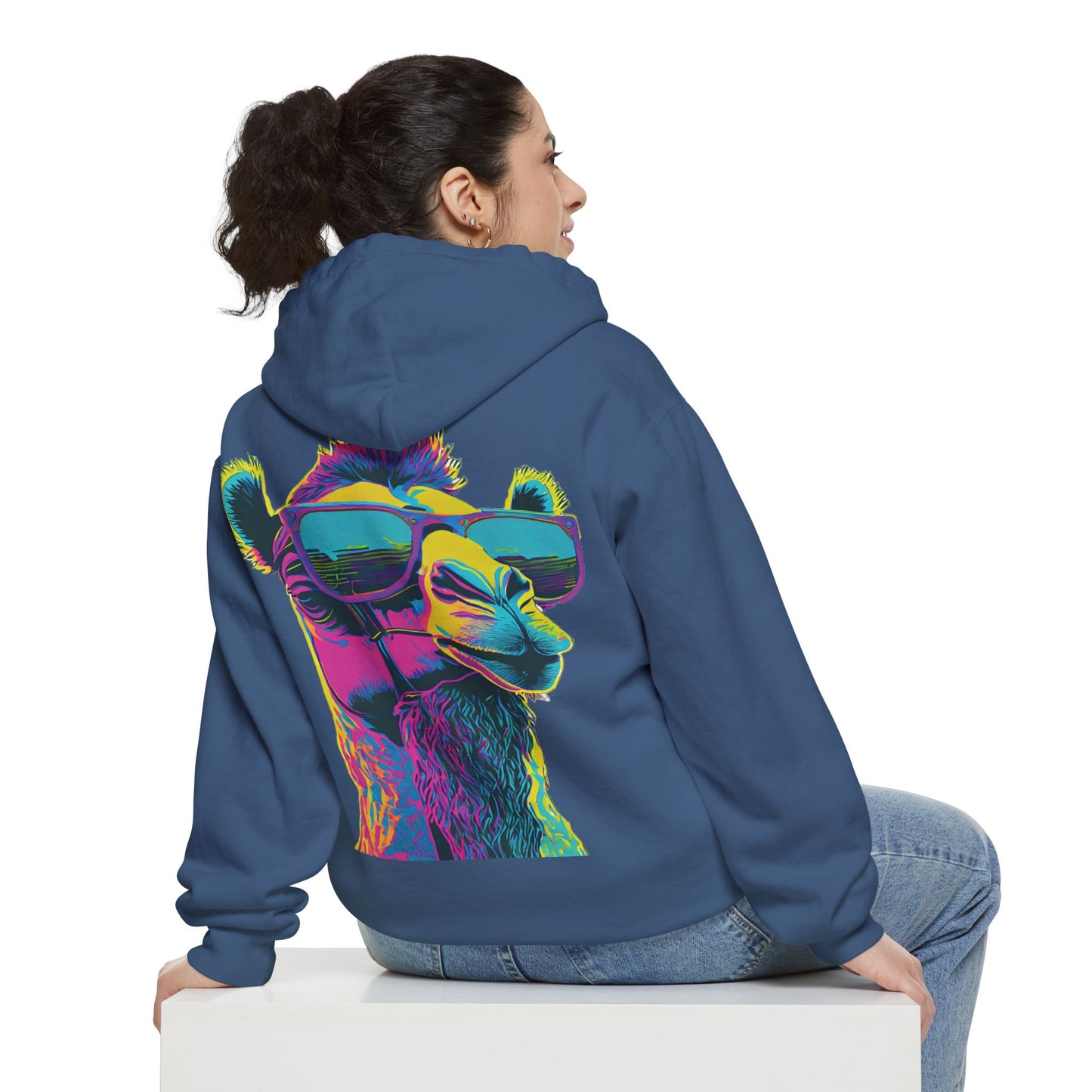 Chill Out Llama Cloud Hoodie