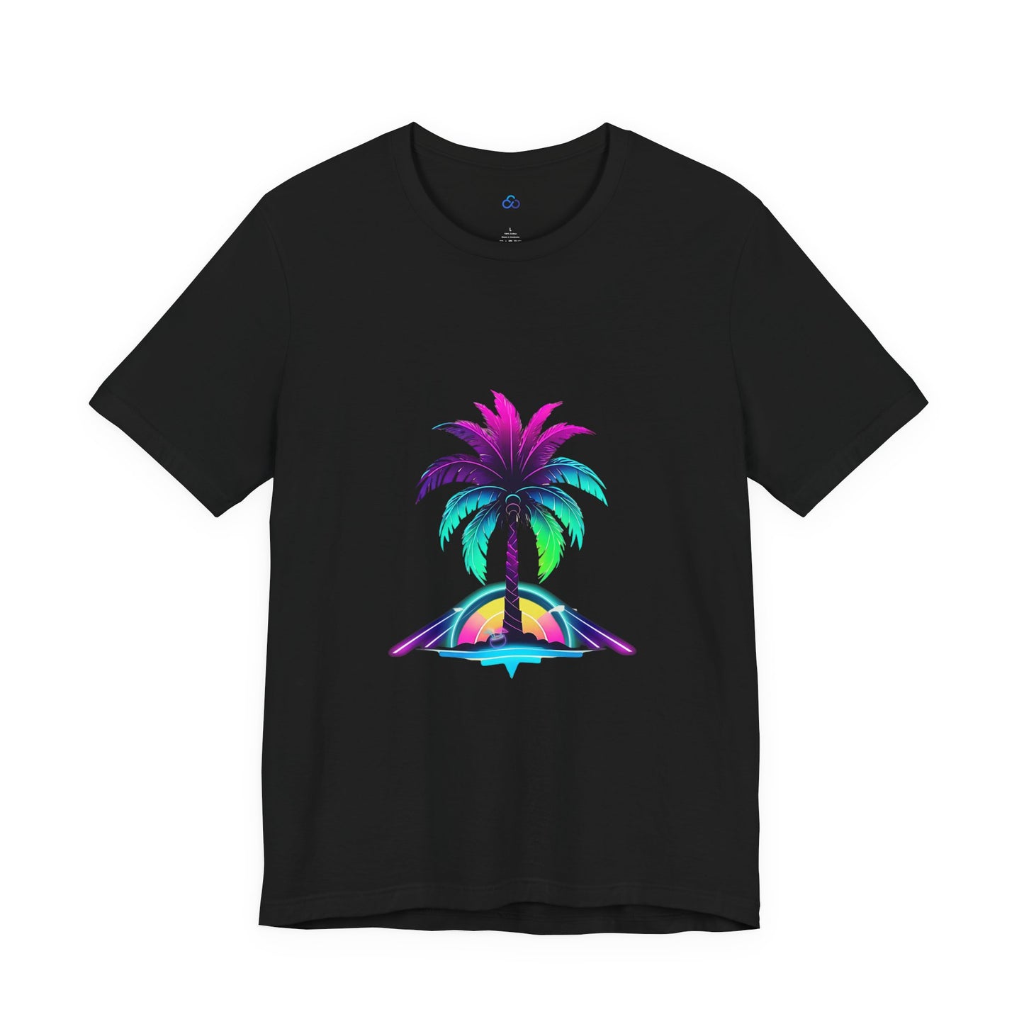 Neon Palm Tree Cloud Tshirt