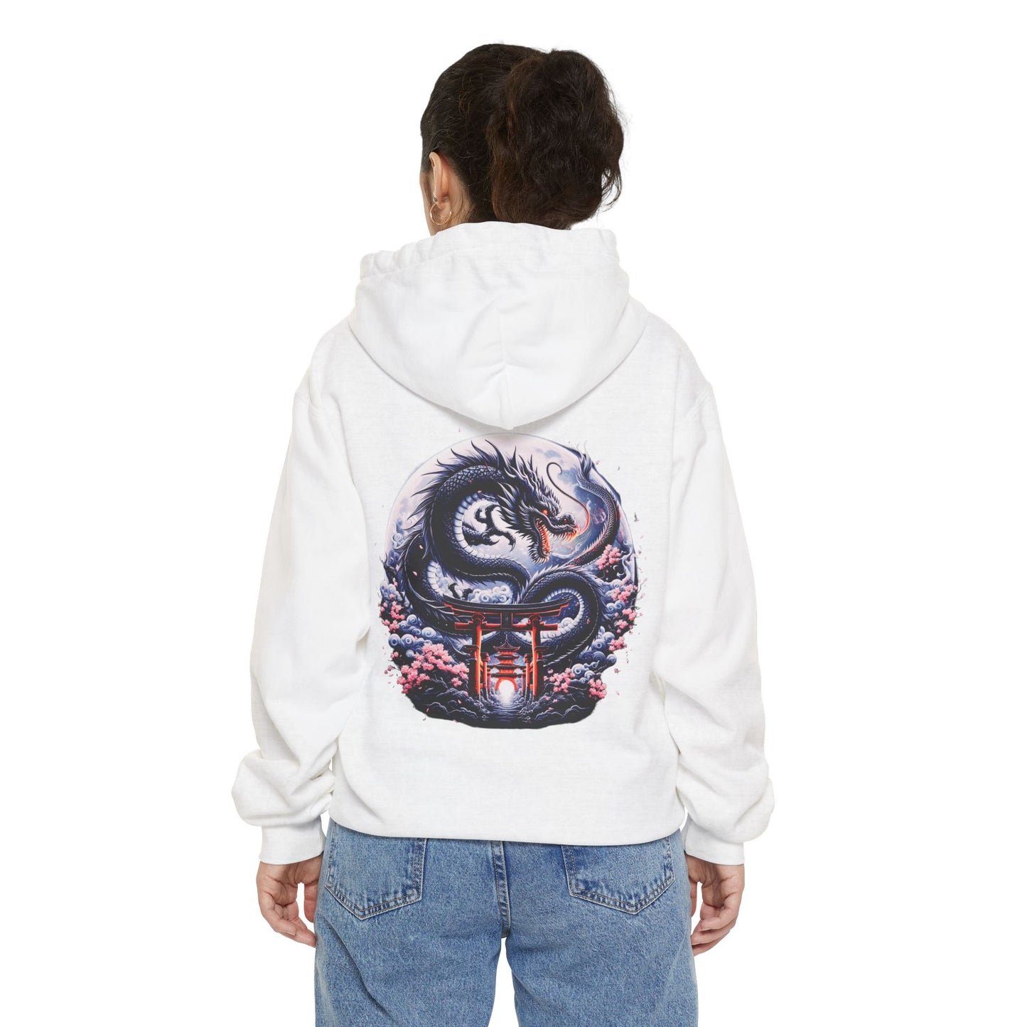 Lunar Dragon Sanctuary Cloud Hoodie