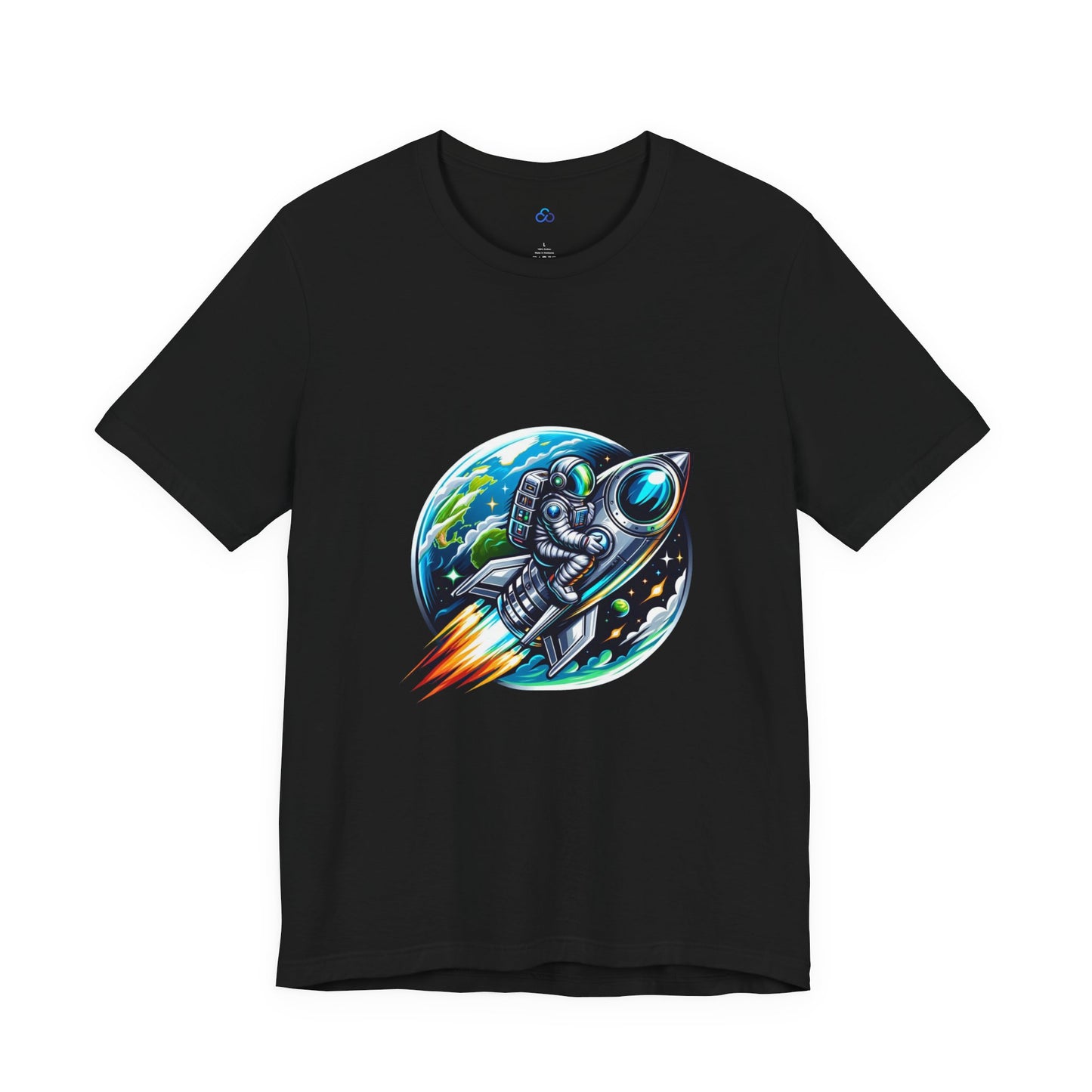 Cosmic Rocket Ride Cloud Tshirt