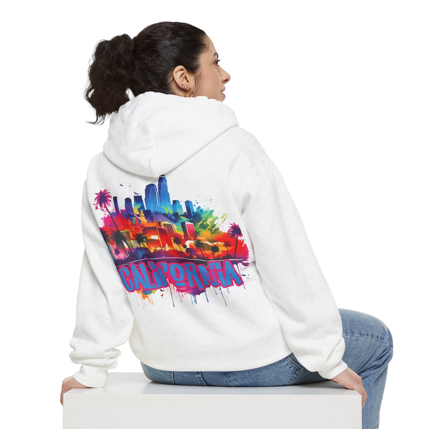 California Cityscape Cloud Hoodie
