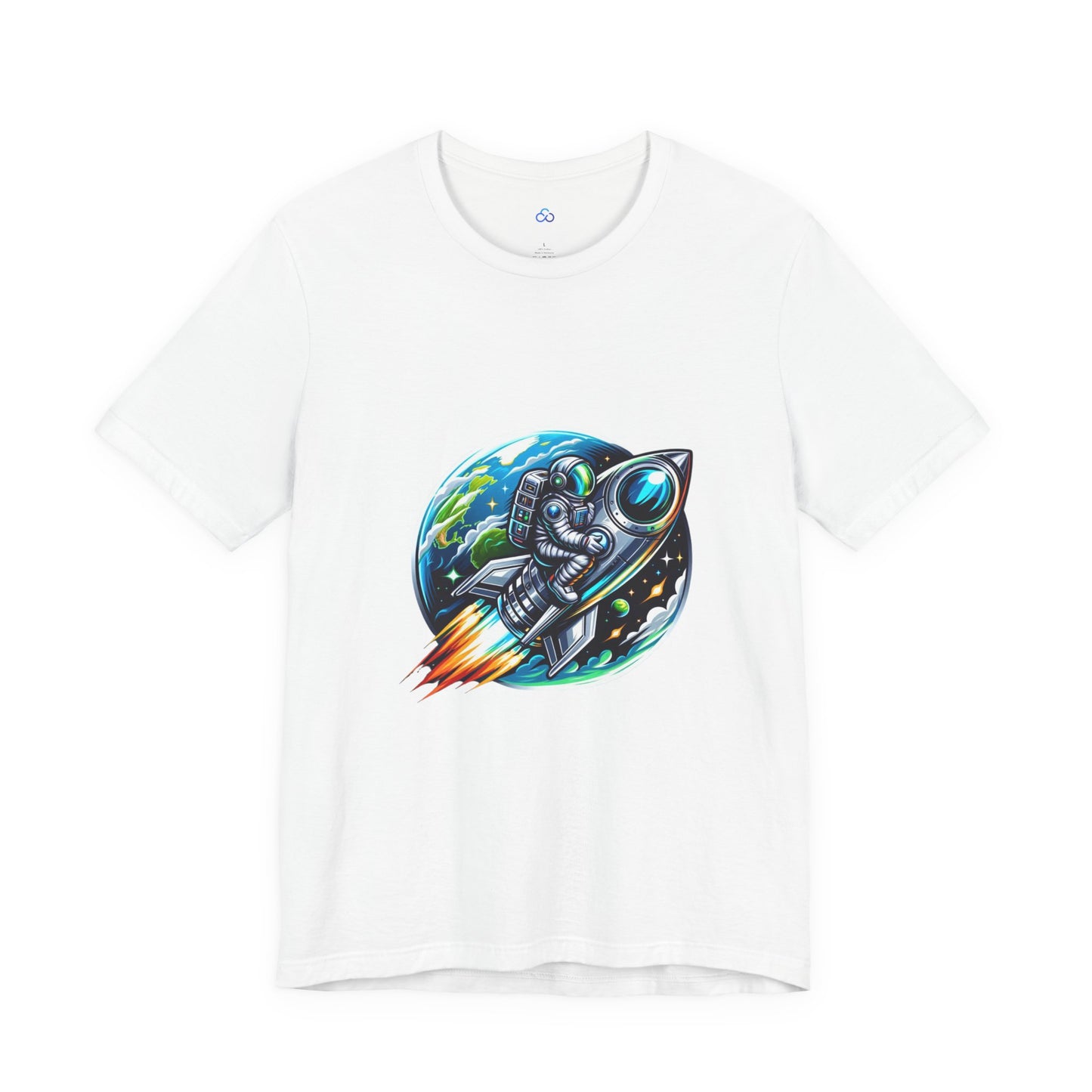Cosmic Rocket Ride Cloud Tshirt