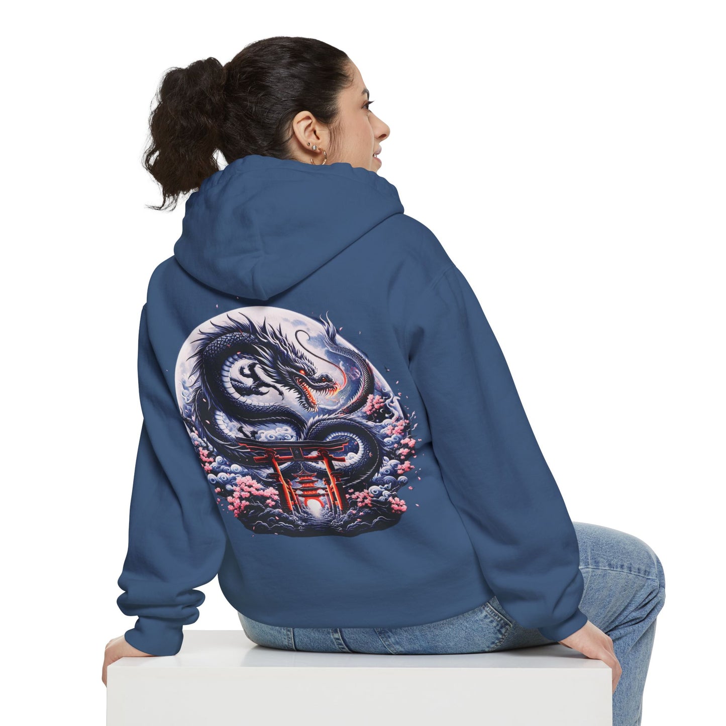 Lunar Dragon Sanctuary Cloud Hoodie