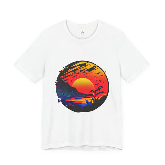 Sunset Serenity Cloud Tshirt
