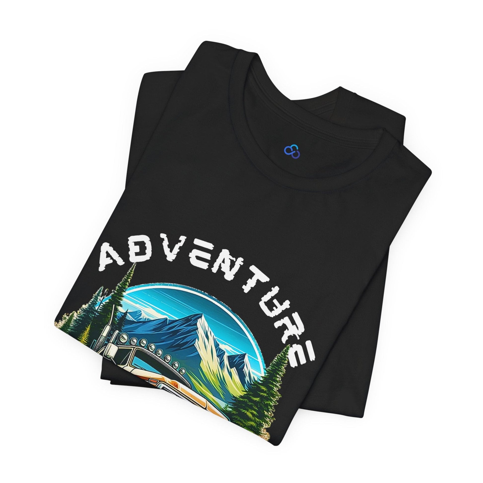 Printify T-Shirt Adventure Truck Cloud Tshirt