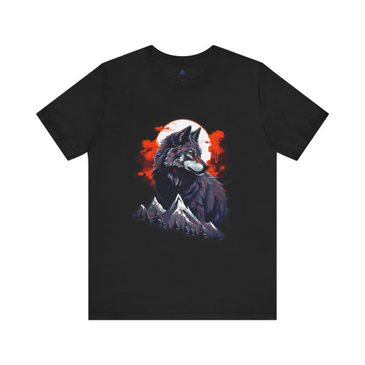 Printify T-Shirt Black / S Lunar Guardian Cloud Tshirt