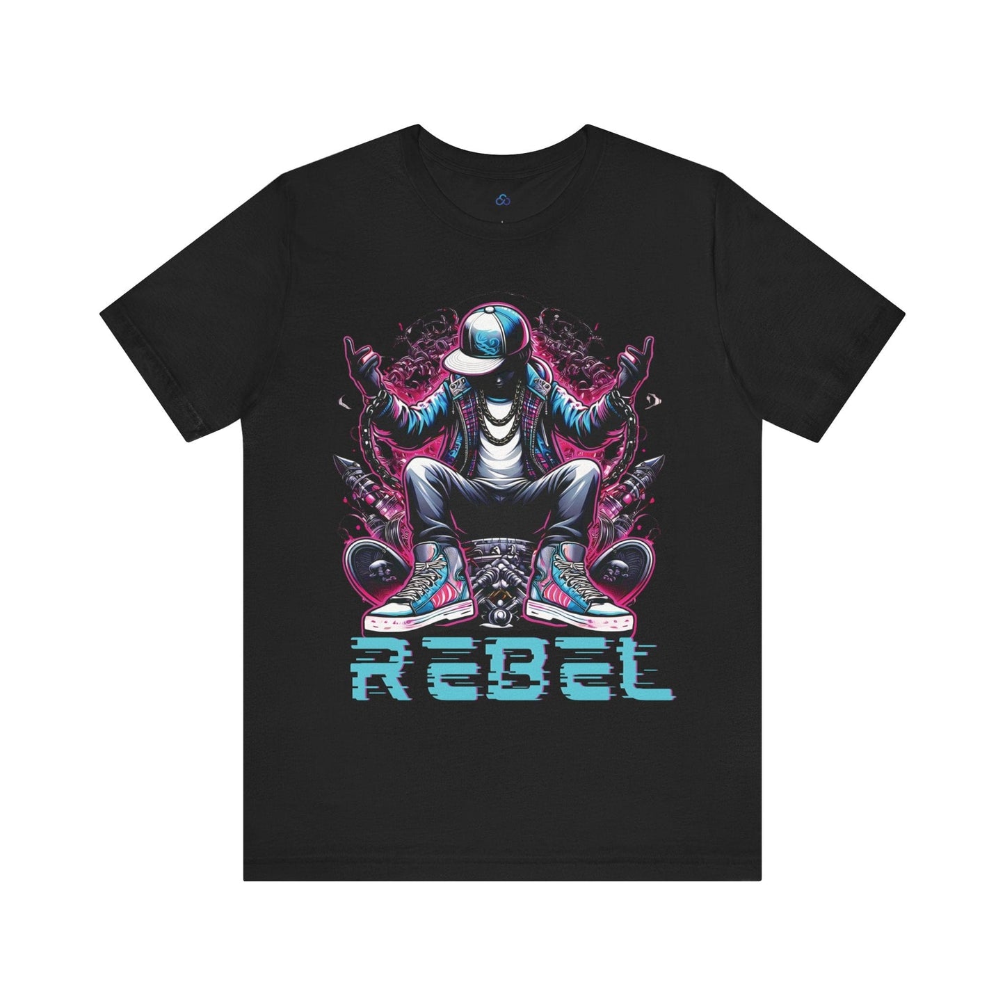 Printify T-Shirt Black / S Rebel Cloud Tshirt