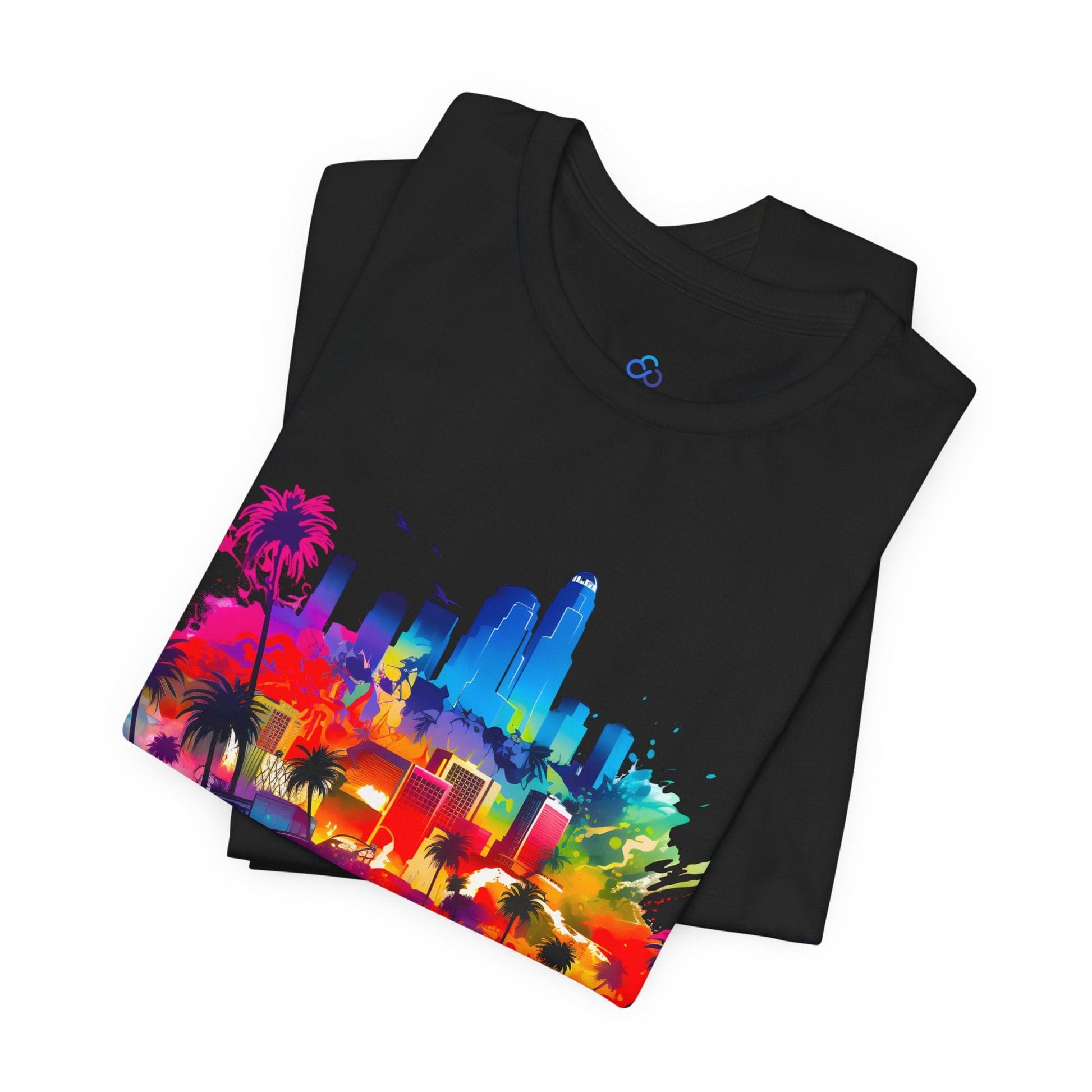 Printify T-Shirt California Cityscape Cloud Tshirt