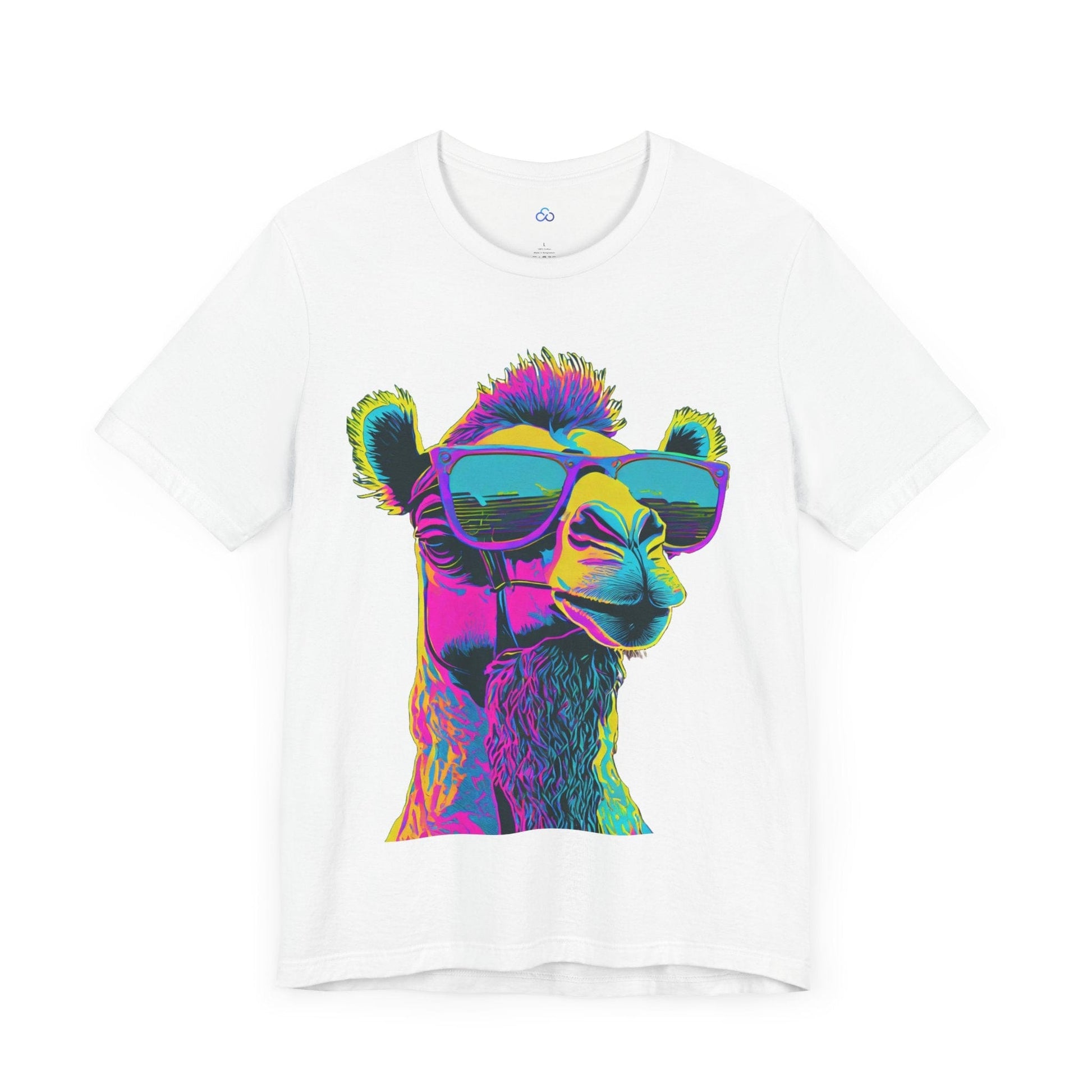 Printify T-Shirt Chill Out Llama Cloud Tshirt