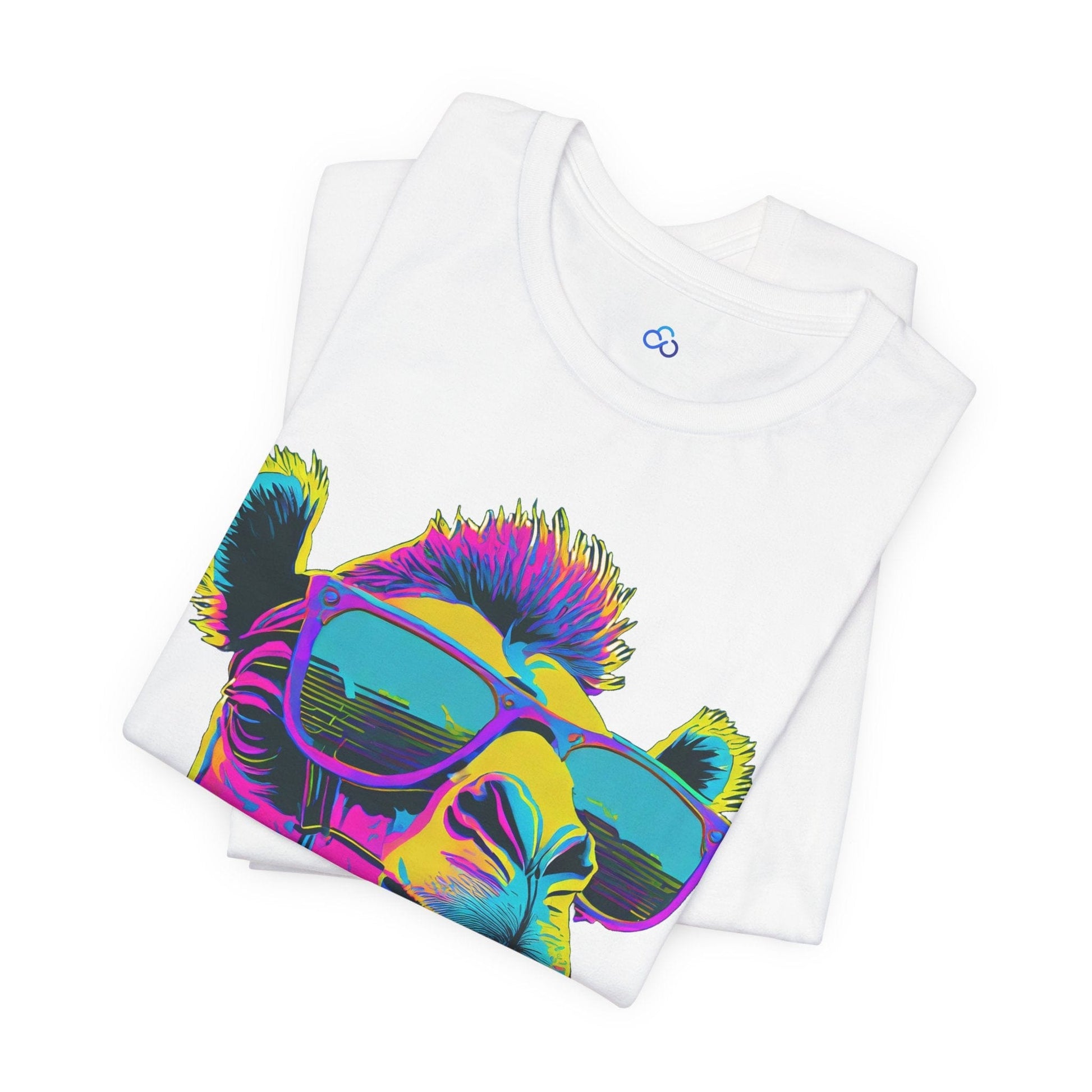 Printify T-Shirt Chill Out Llama Cloud Tshirt