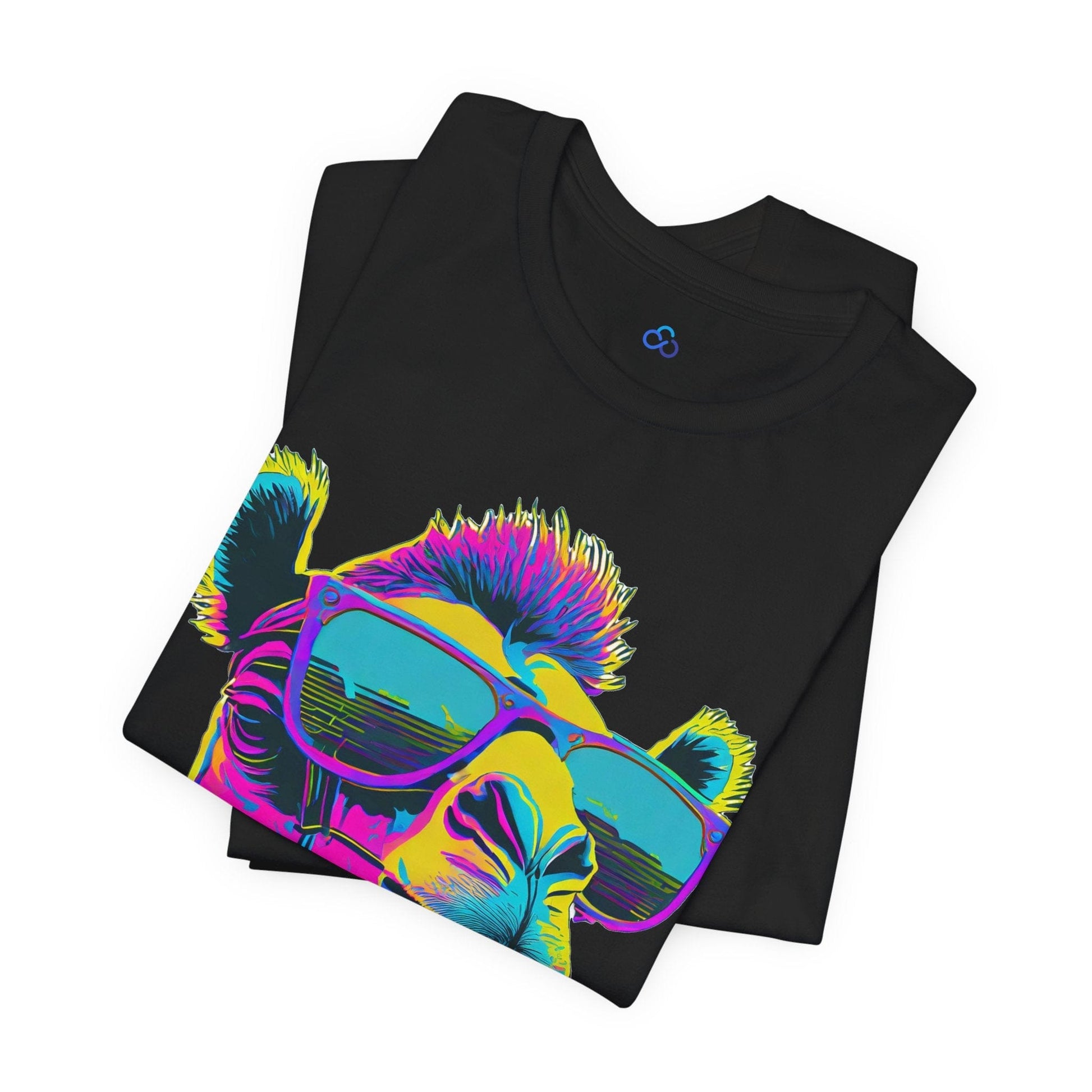Printify T-Shirt Chill Out Llama Cloud Tshirt