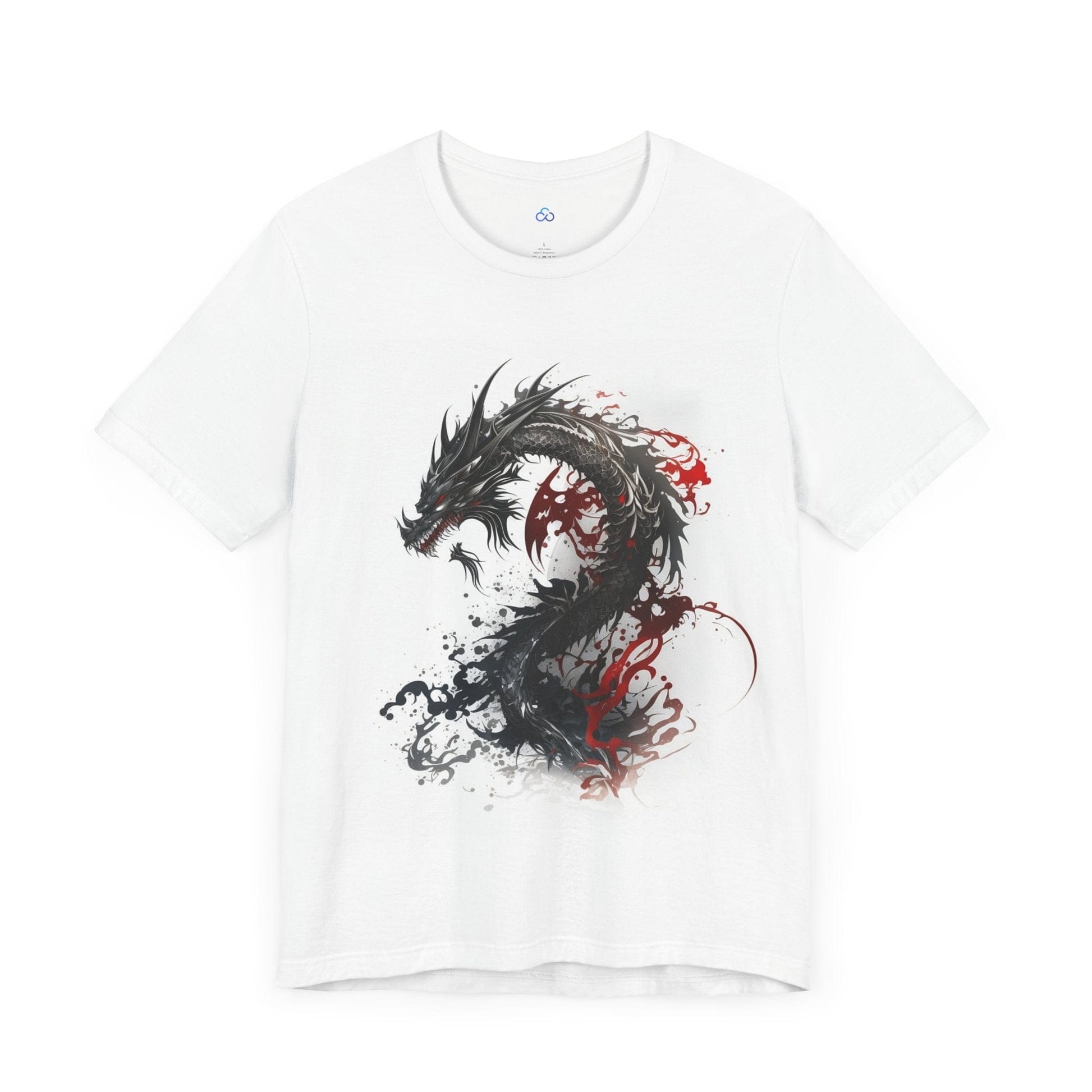 Printify T-Shirt Infernal Serpent Cloud Tshirt